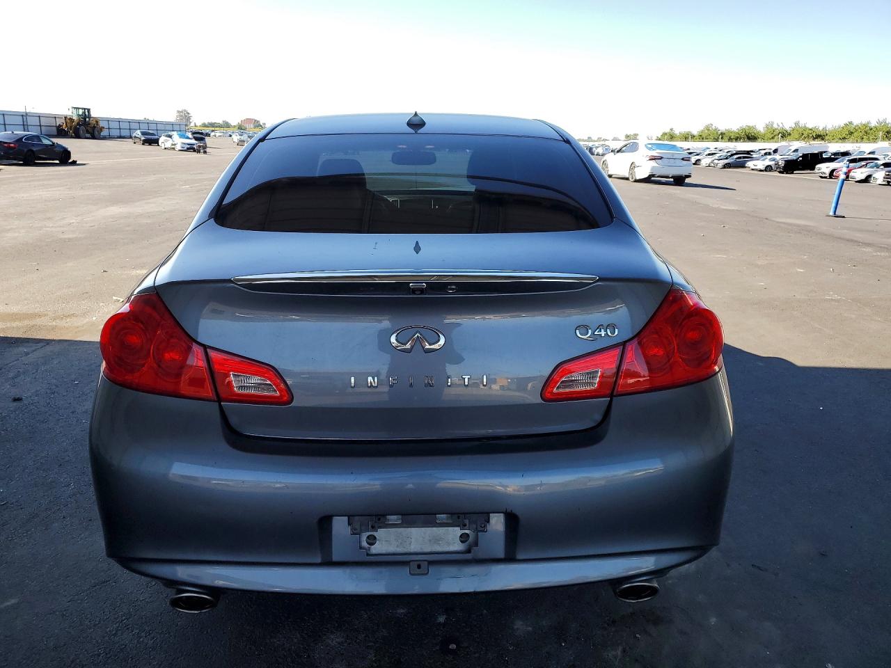 2015 Infiniti Q40 Base Gray vin: JN1CV6AP4FM500244