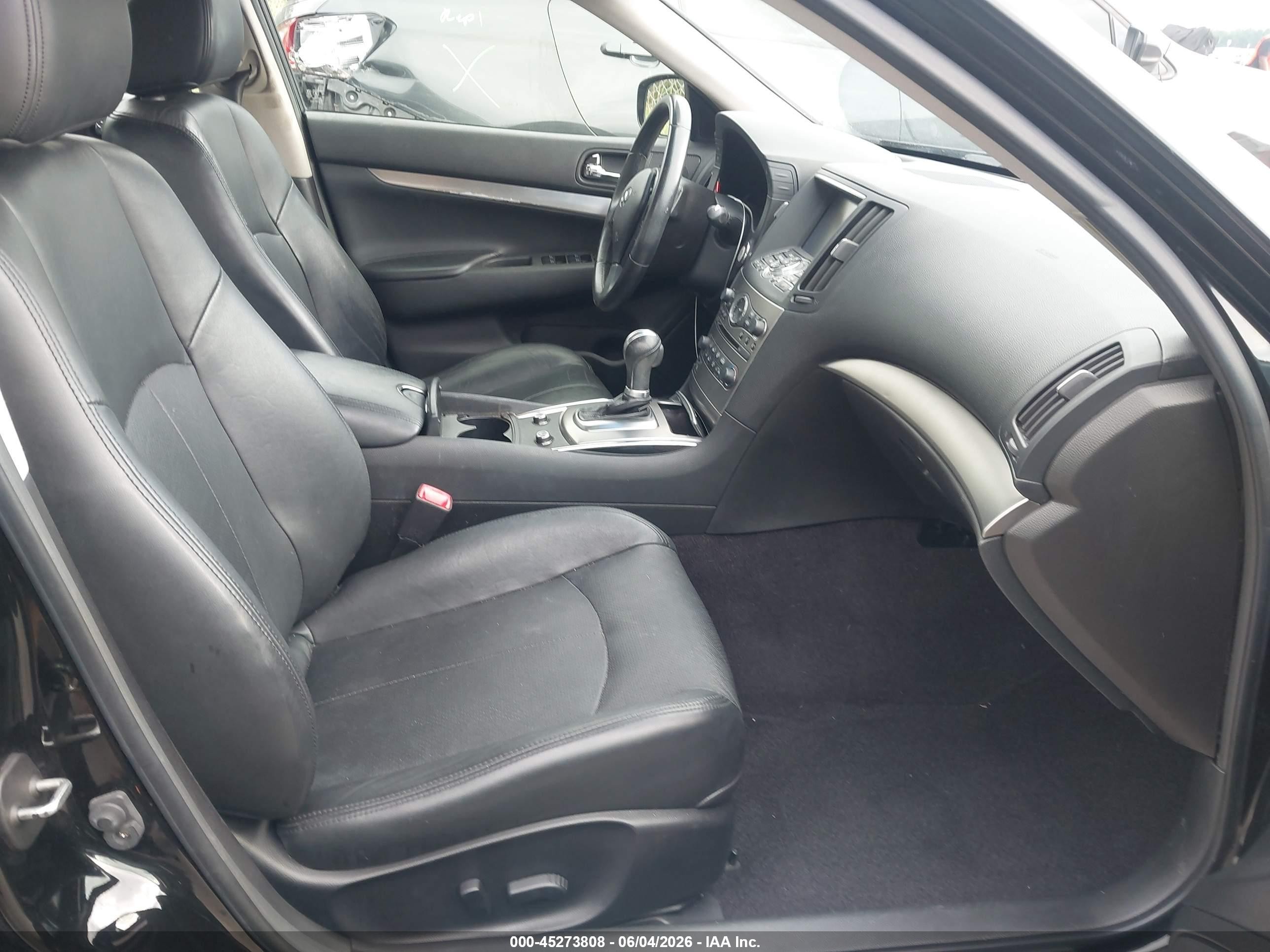 2015 Infiniti Q40   Black vin: JN1CV6AP4FM580287