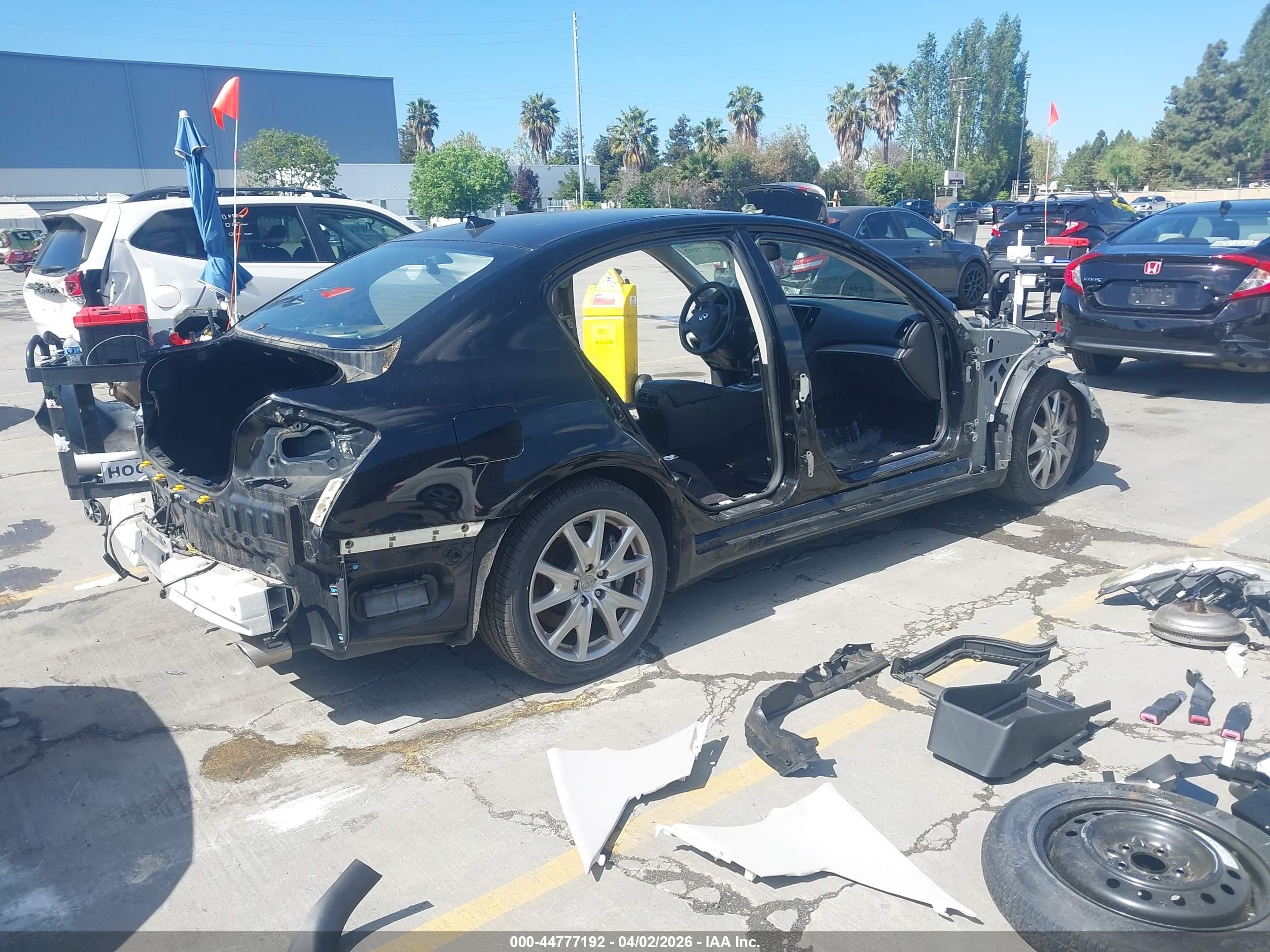 2010 Infiniti G37 Journey Black vin: JN1CV6AP5AM200396