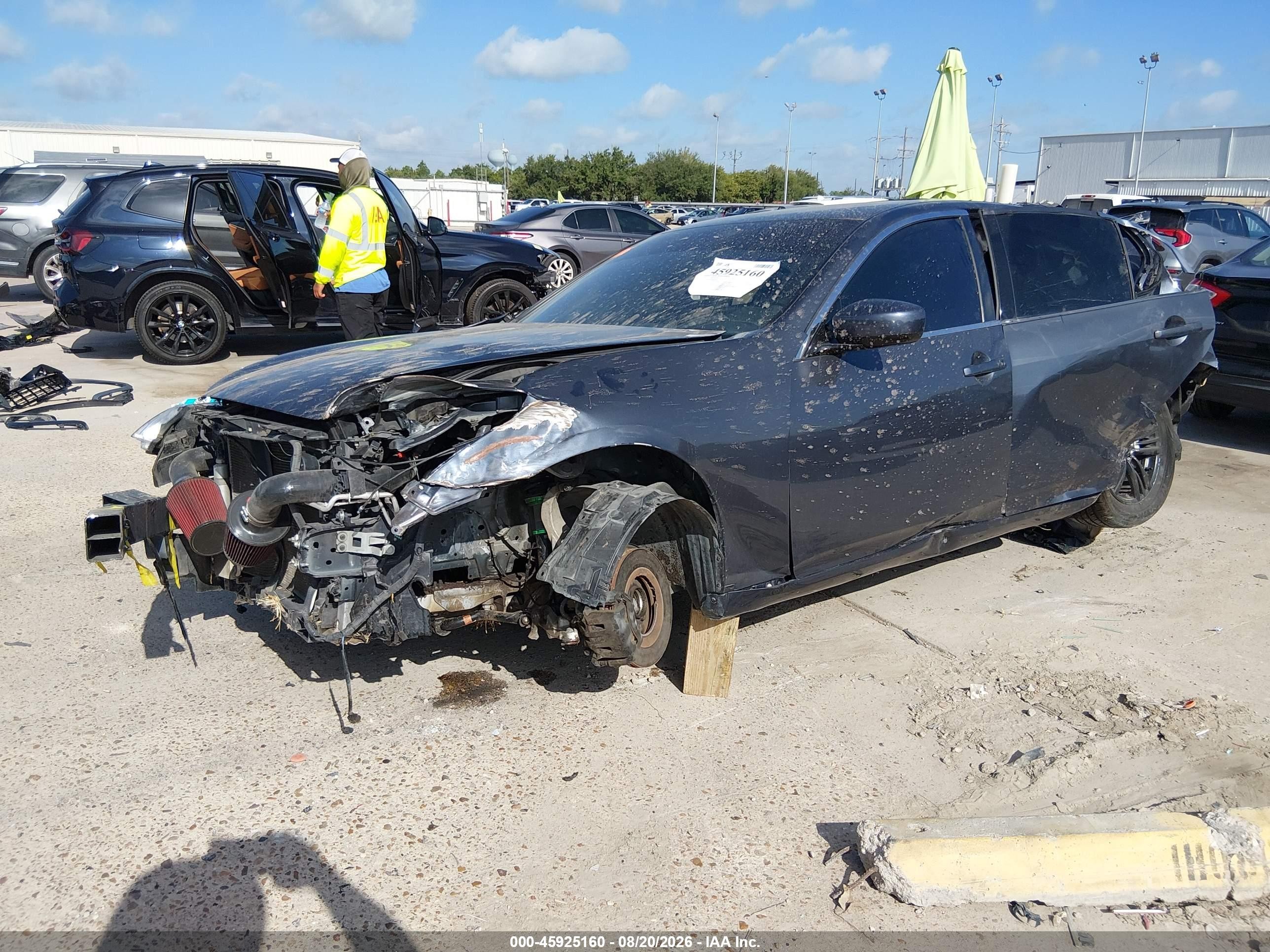 2010 Infiniti G37 Journey Серый vin: JN1CV6AP5AM200978