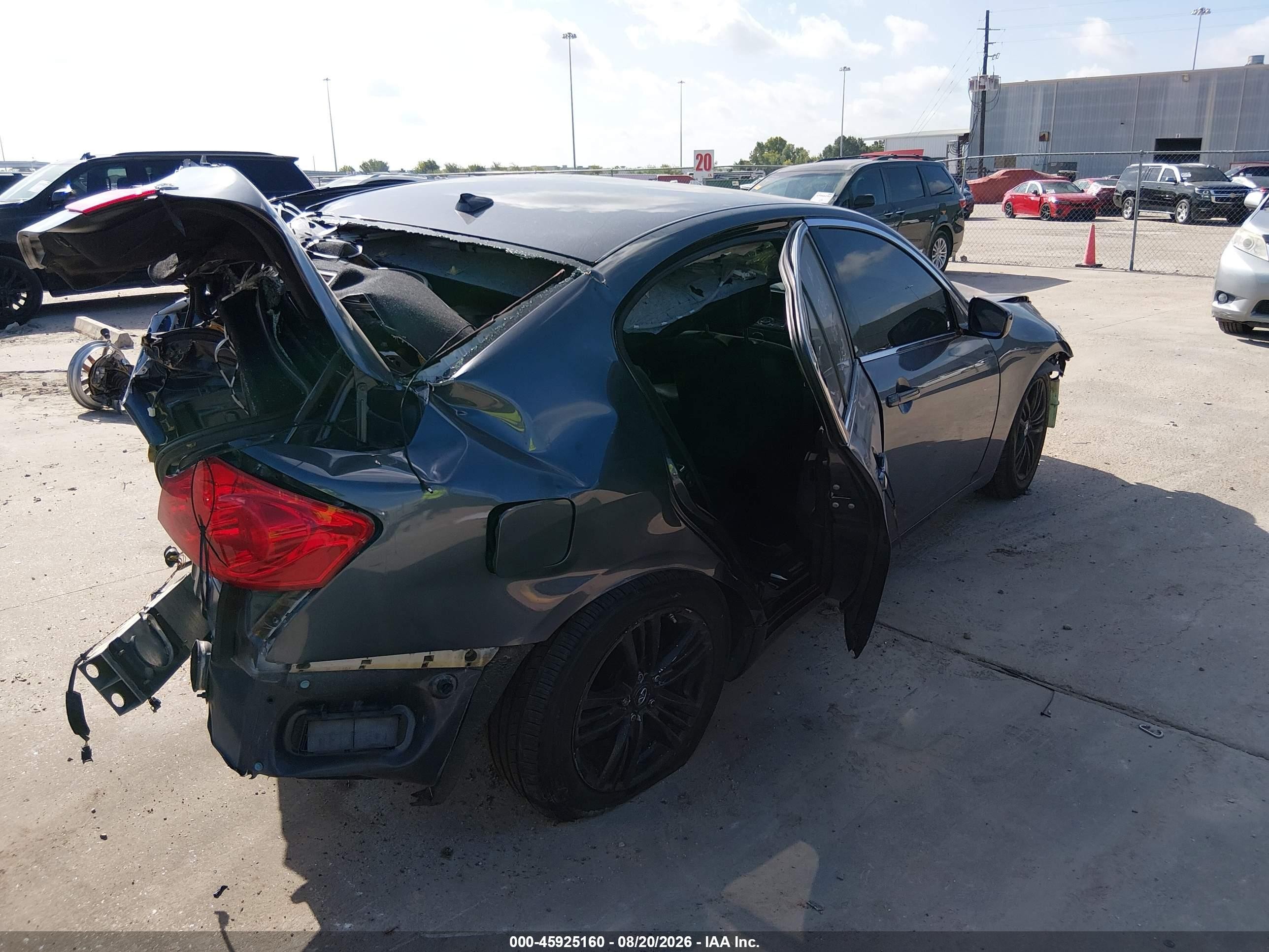2010 Infiniti G37 Journey Серый vin: JN1CV6AP5AM200978