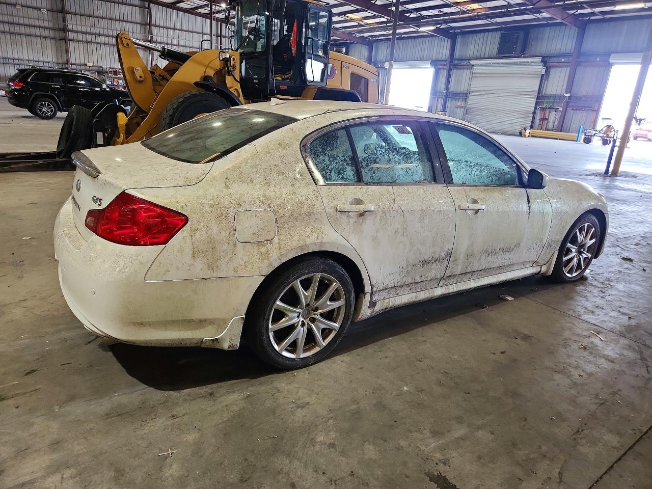 2010 Infiniti G37 Sedan Base White vin: JN1CV6AP5AM203959
