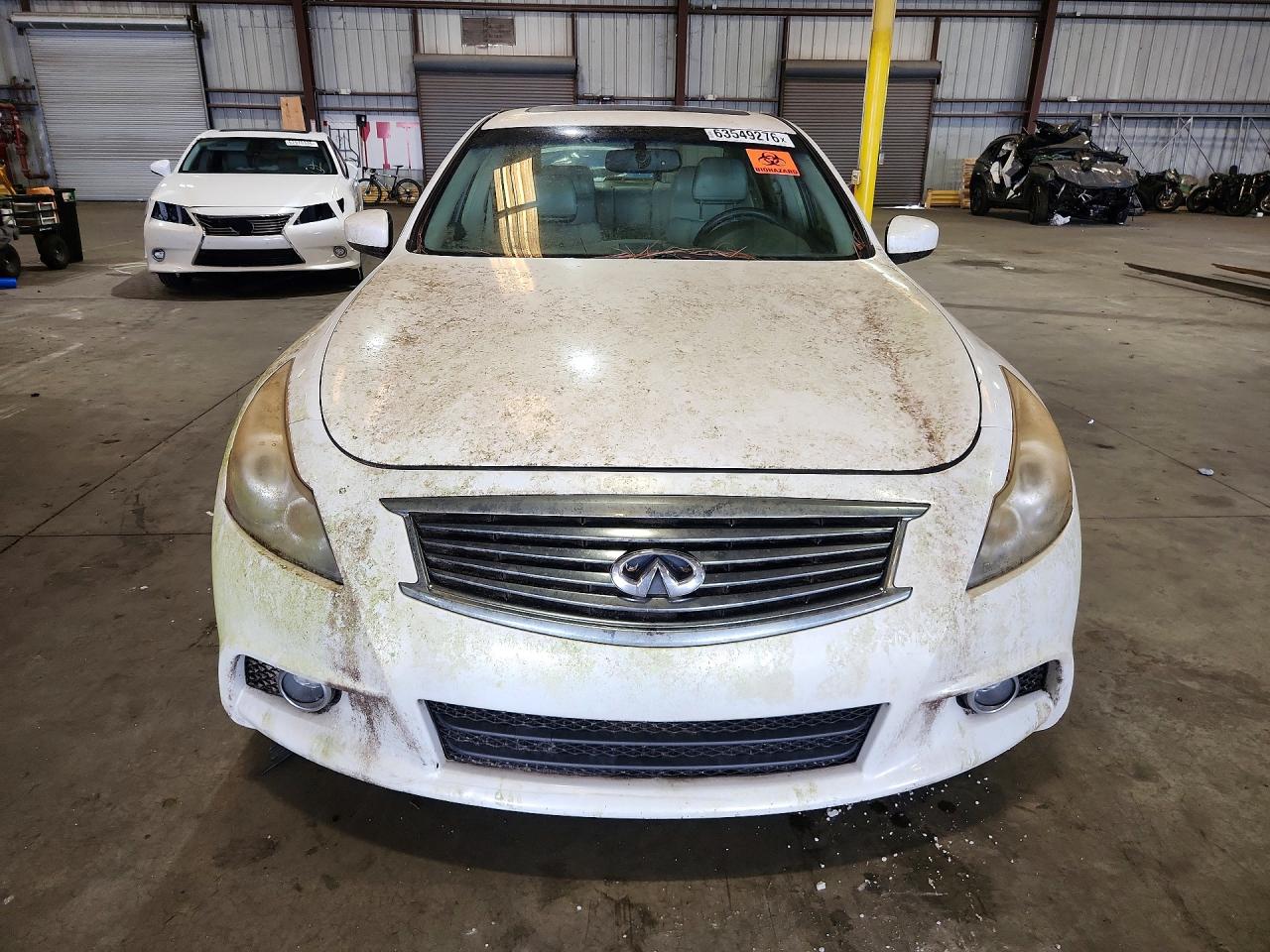 2010 Infiniti G37 Sedan Base White vin: JN1CV6AP5AM203959
