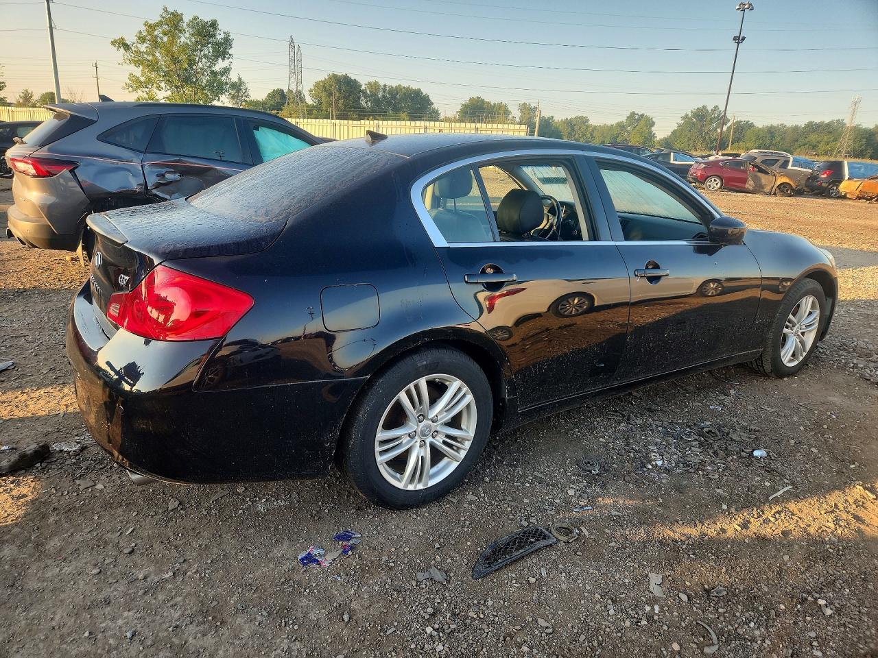 2010 Infiniti G37 Sedan Base Black vin: JN1CV6AP5AM400565