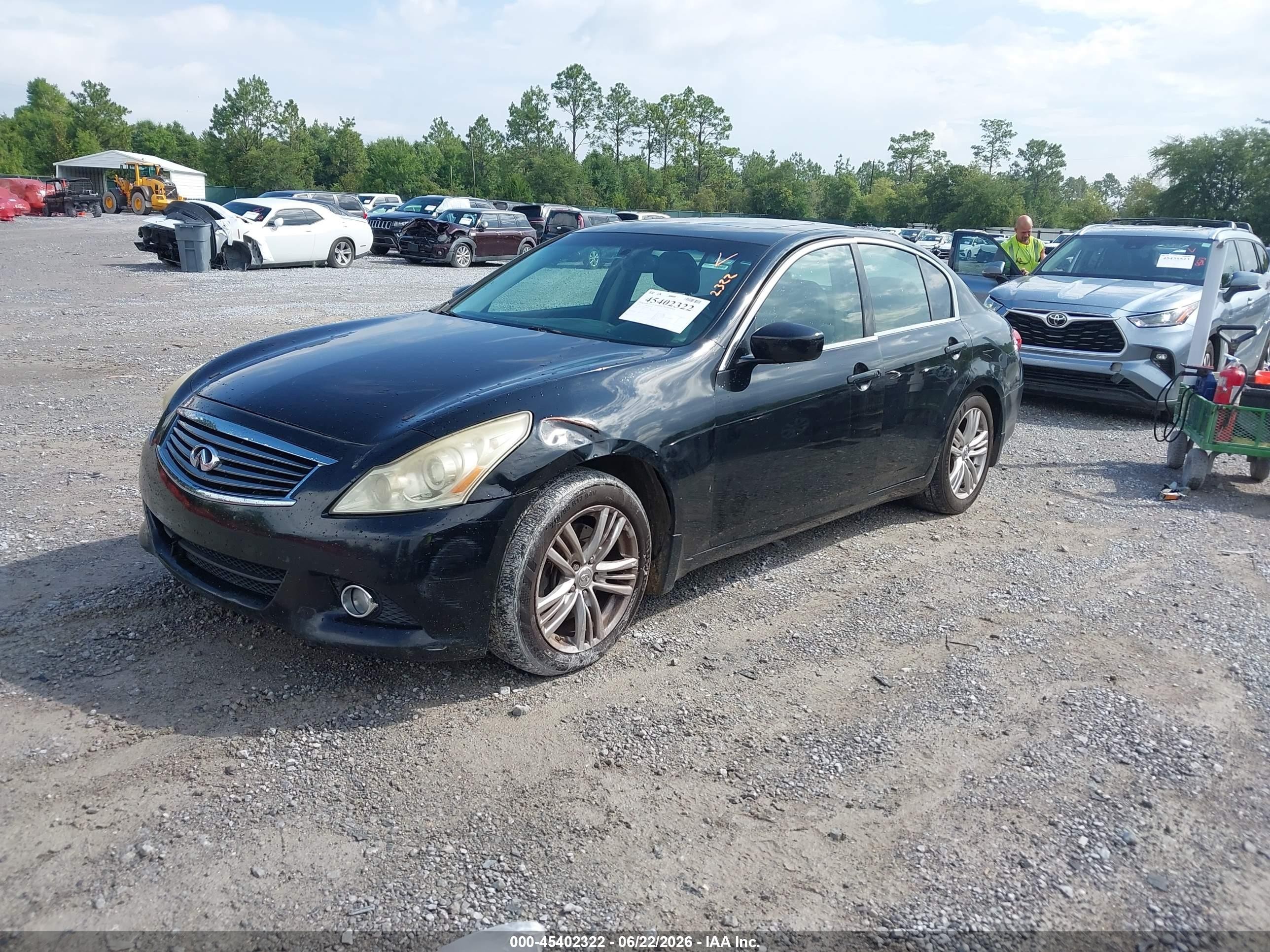 2010 Infiniti G37 Journey Black vin: JN1CV6AP5AM401795