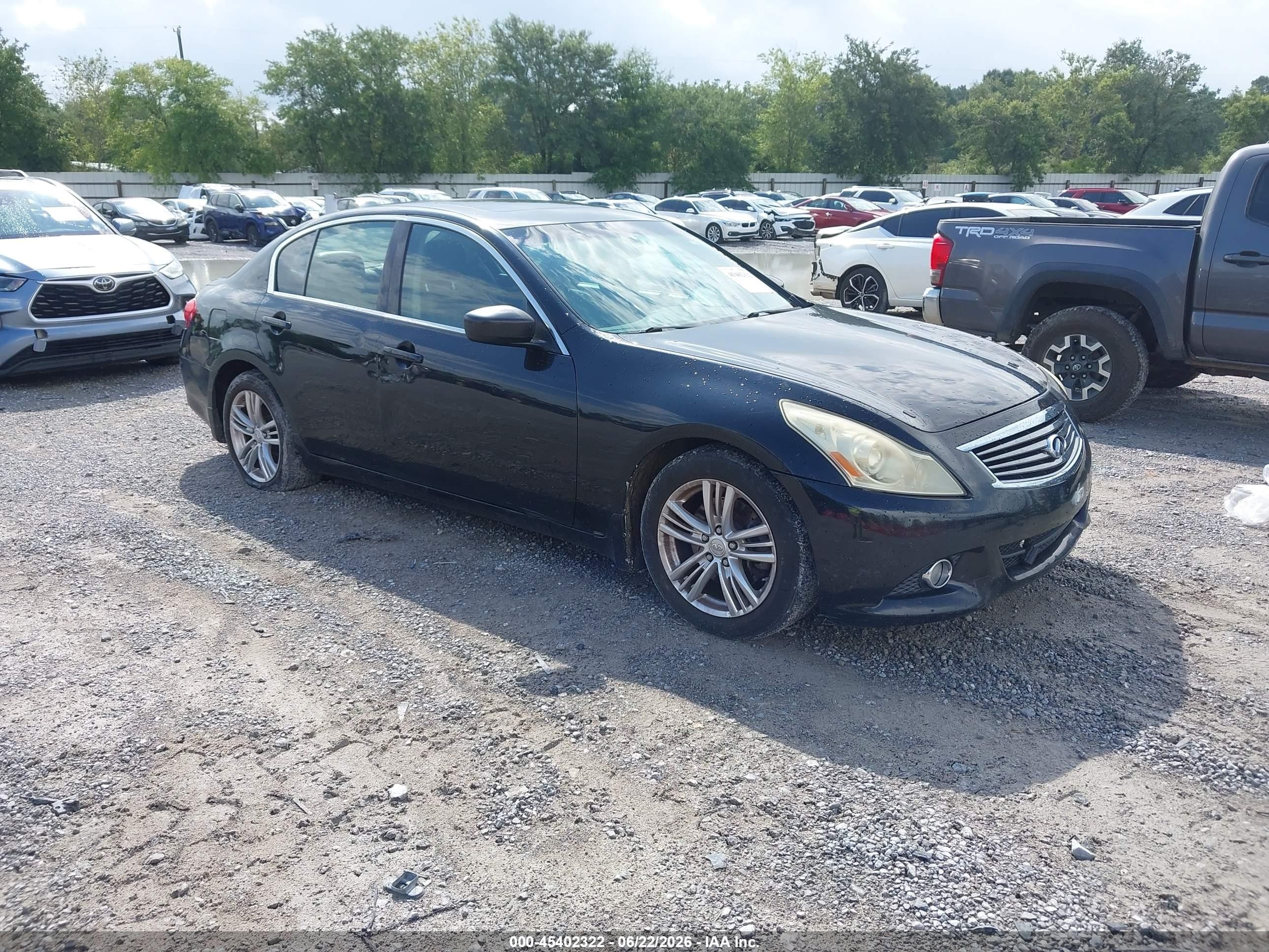 2010 Infiniti G37 Journey Black vin: JN1CV6AP5AM401795
