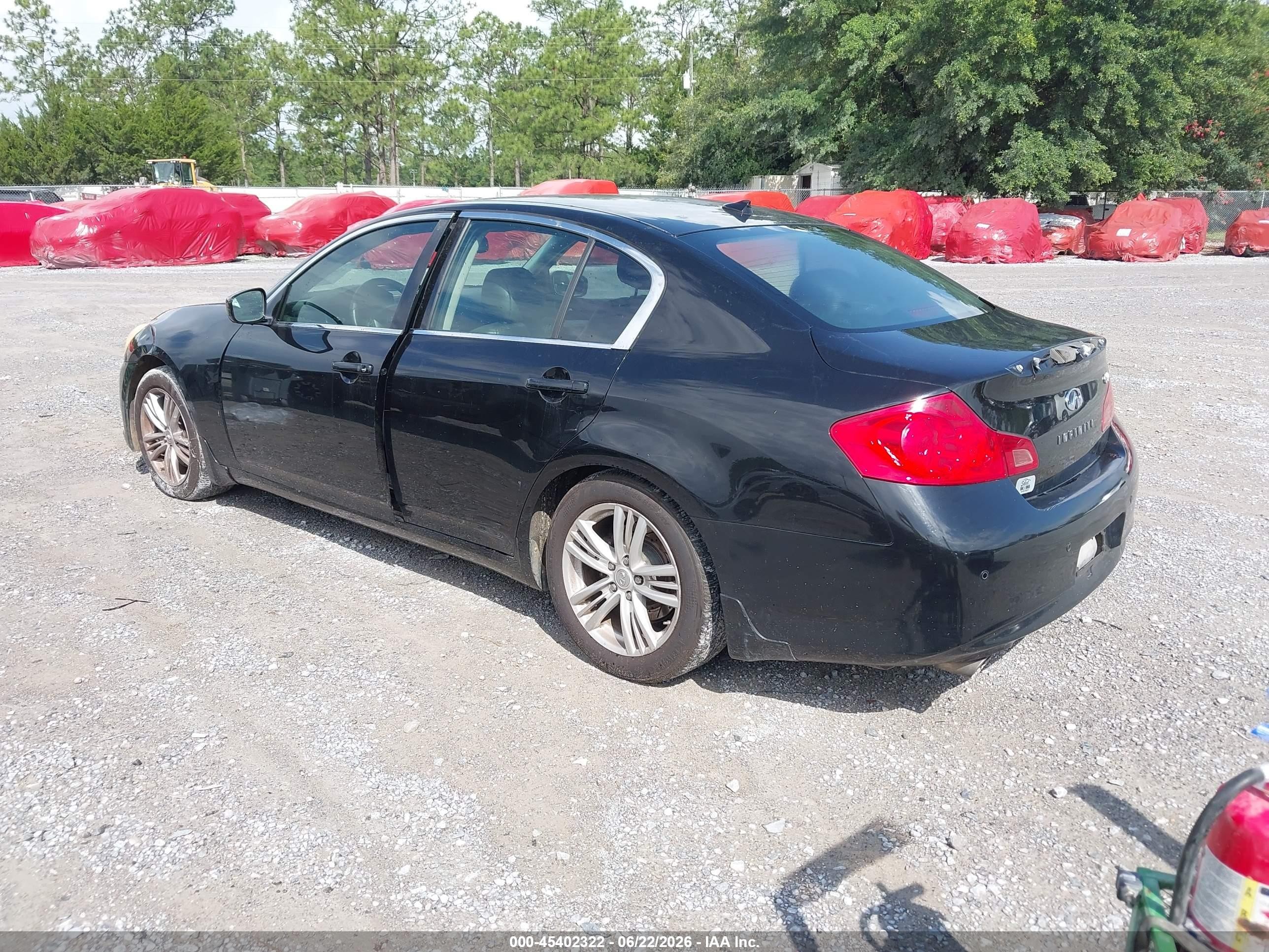 2010 Infiniti G37 Journey Black vin: JN1CV6AP5AM401795