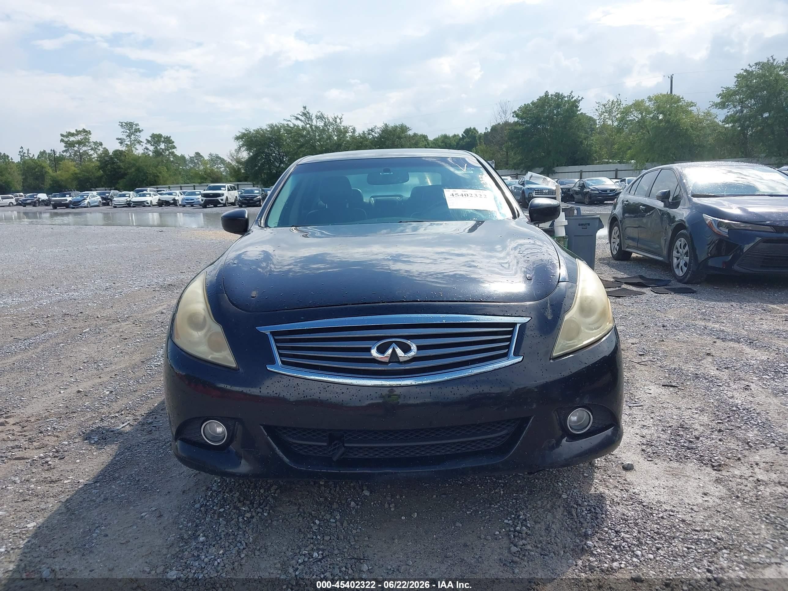 2010 Infiniti G37 Journey Black vin: JN1CV6AP5AM401795