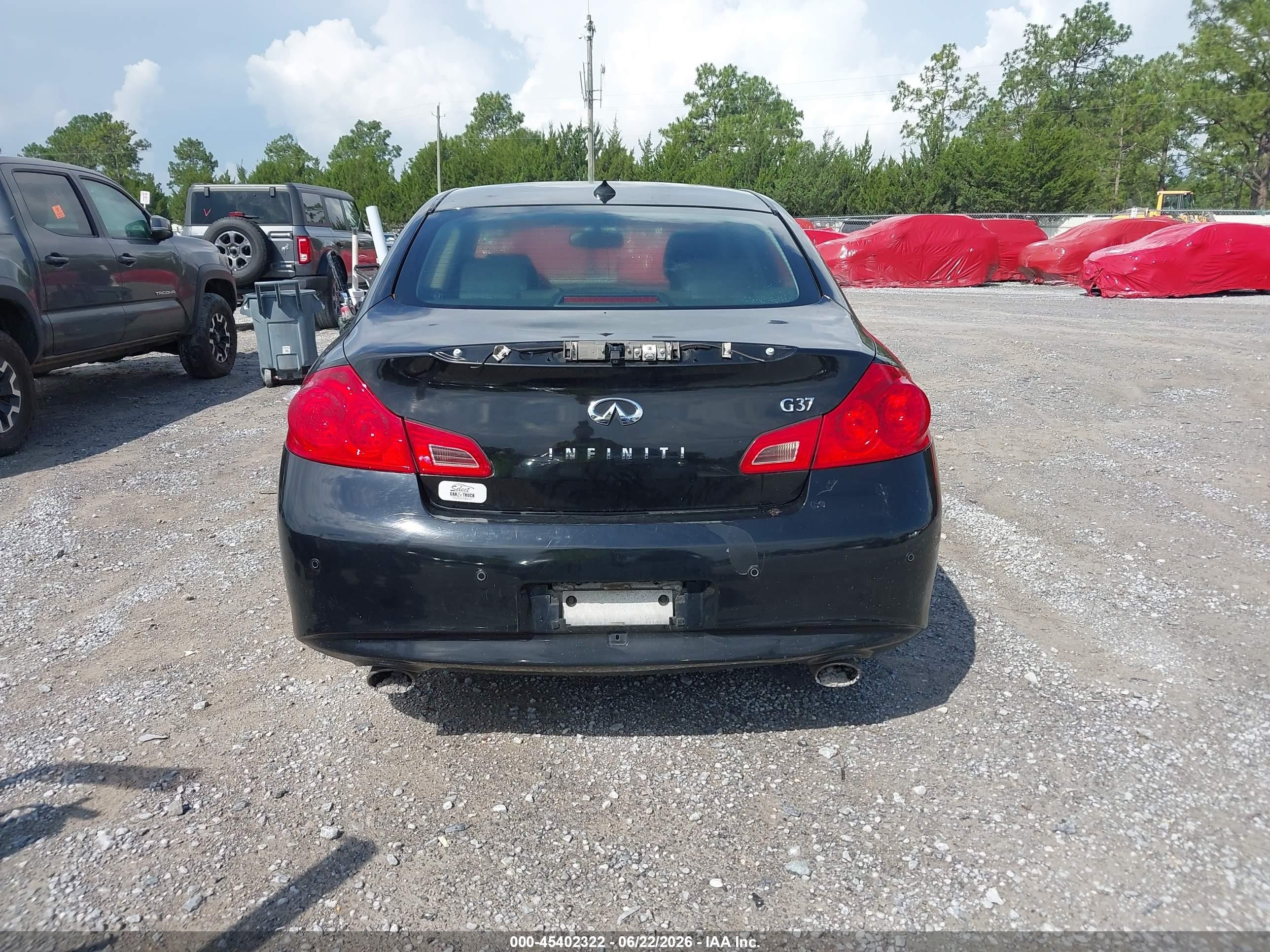 2010 Infiniti G37 Journey Black vin: JN1CV6AP5AM401795