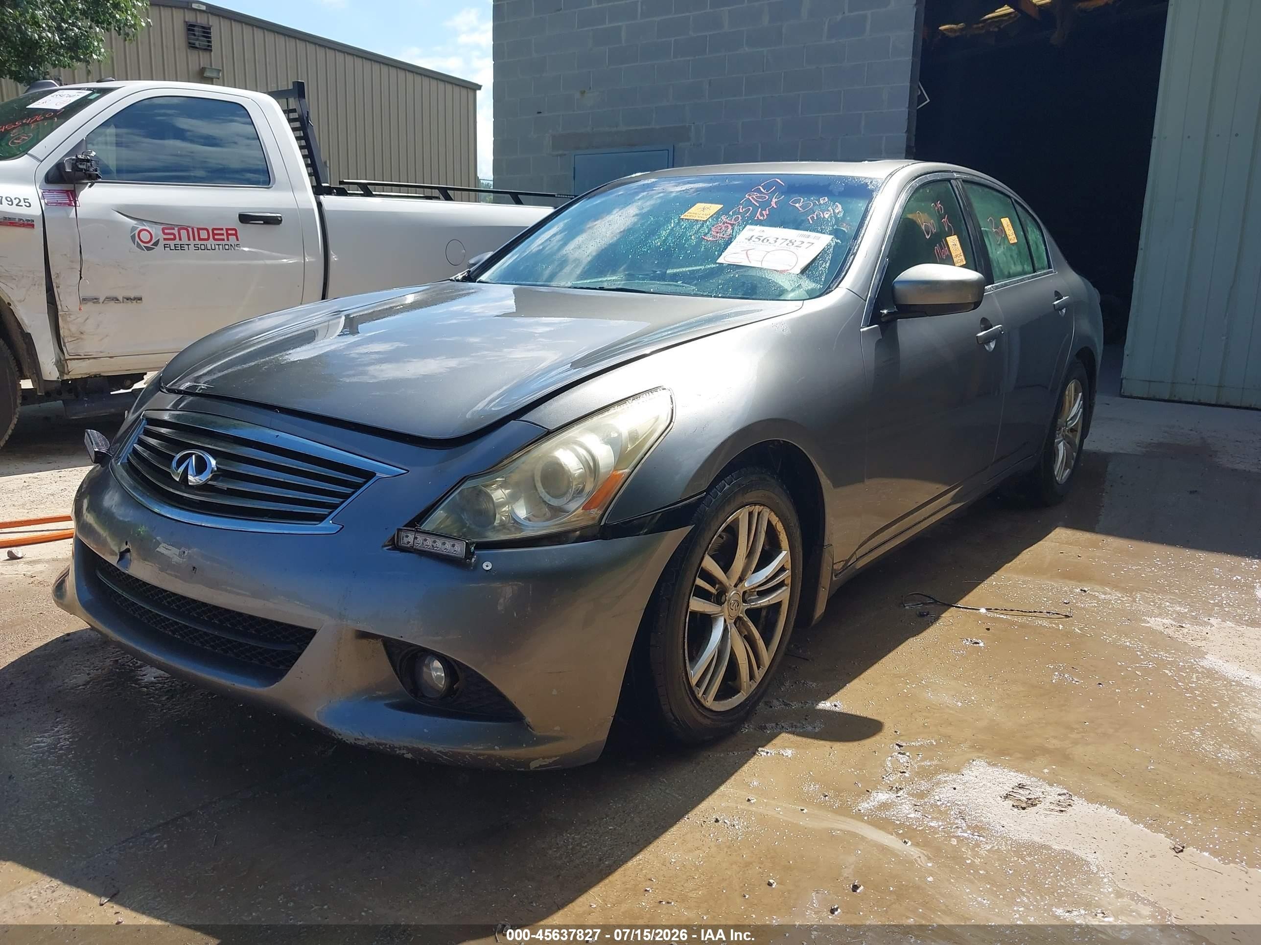 2010 Infiniti G37 Journey Gray vin: JN1CV6AP5AM407595