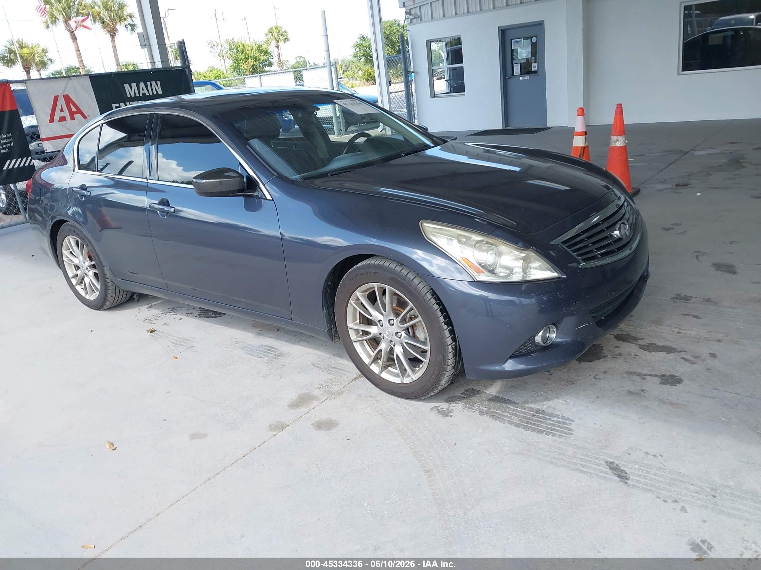 2011 Infiniti G37 Journey Серый vin: JN1CV6AP5BM302329