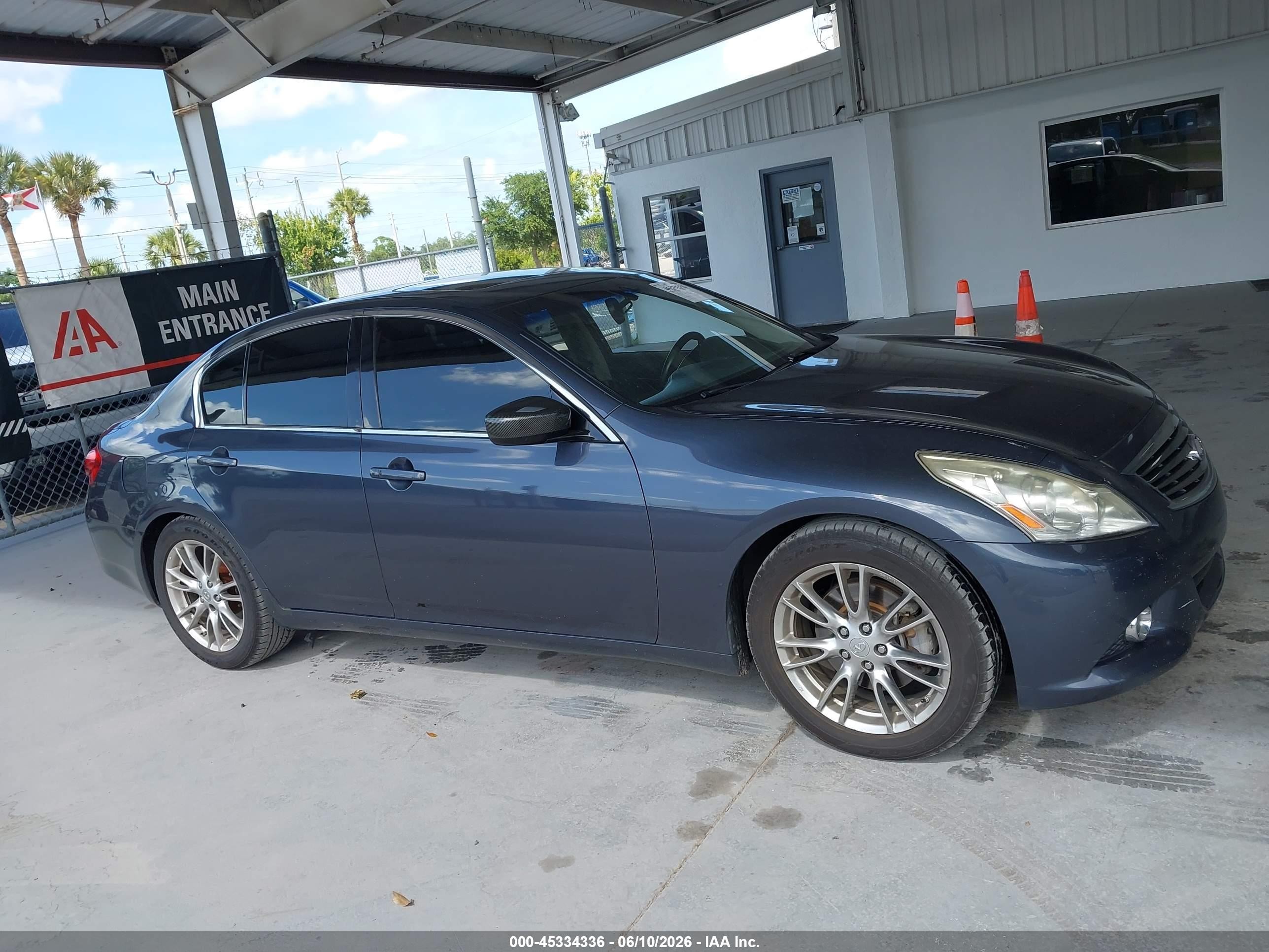 2011 Infiniti G37 Journey Gray vin: JN1CV6AP5BM302329