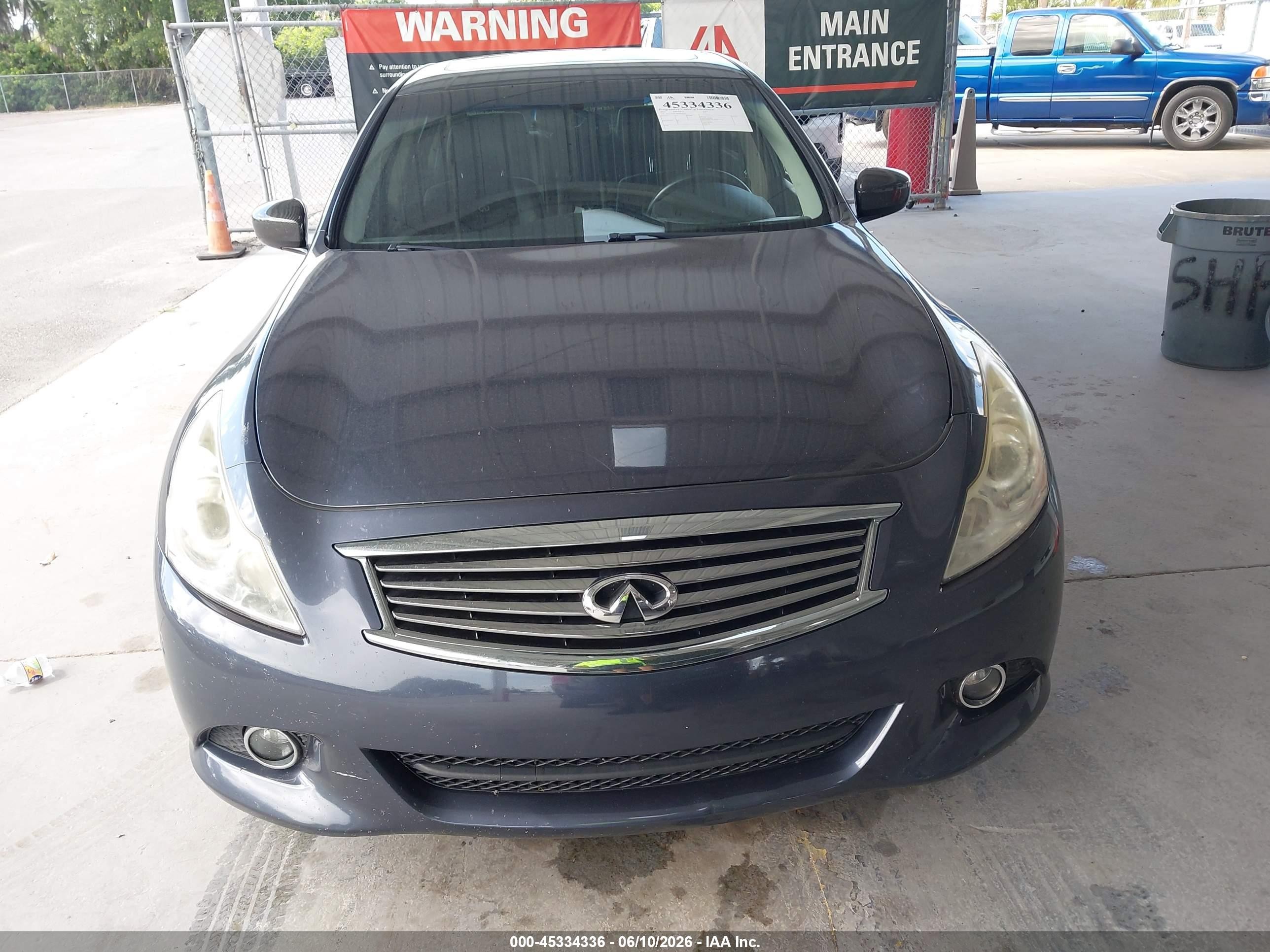 2011 Infiniti G37 Journey Gray vin: JN1CV6AP5BM302329
