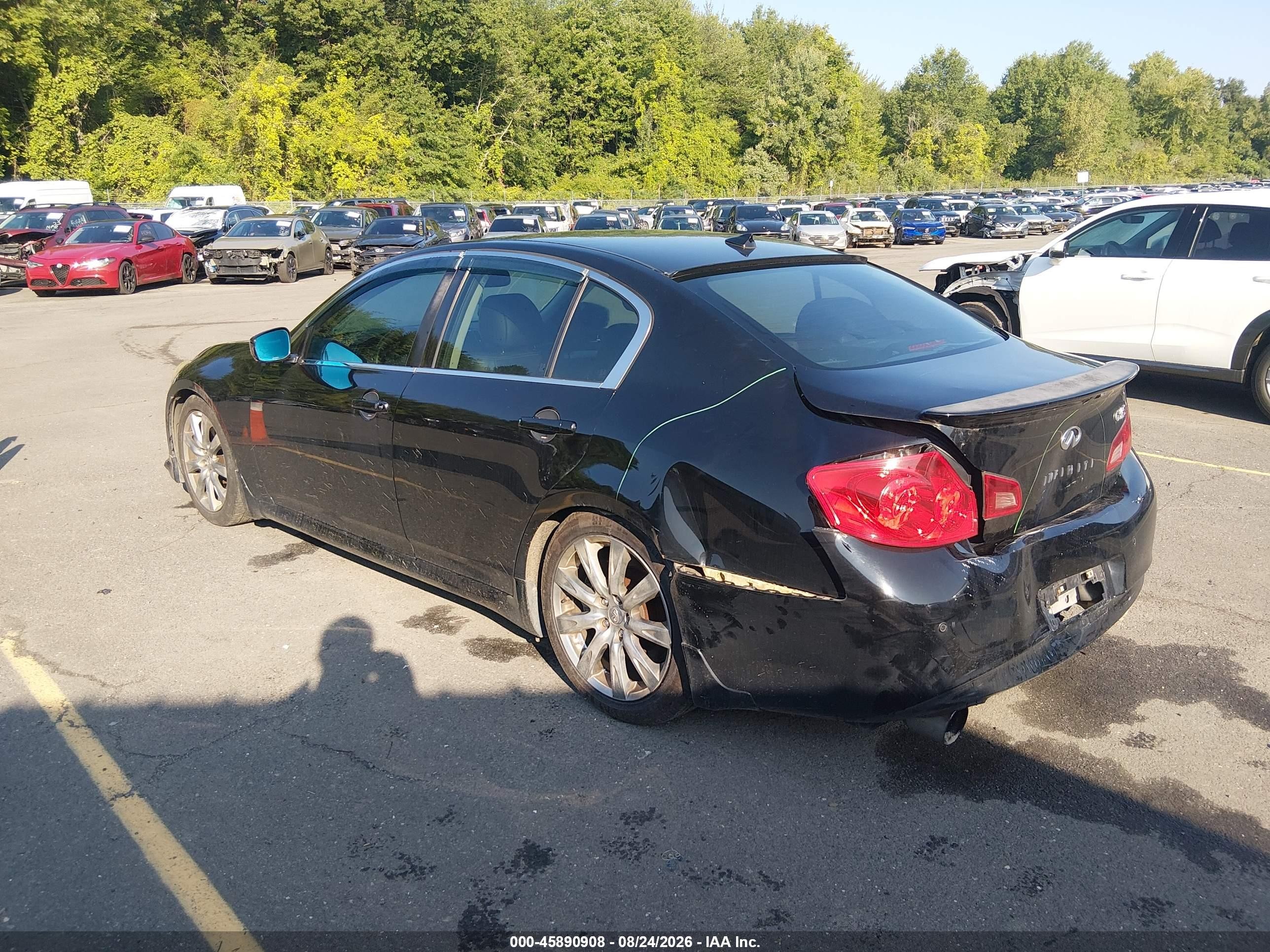 2011 Infiniti G37 Sport Черный vin: JN1CV6AP5BM503941