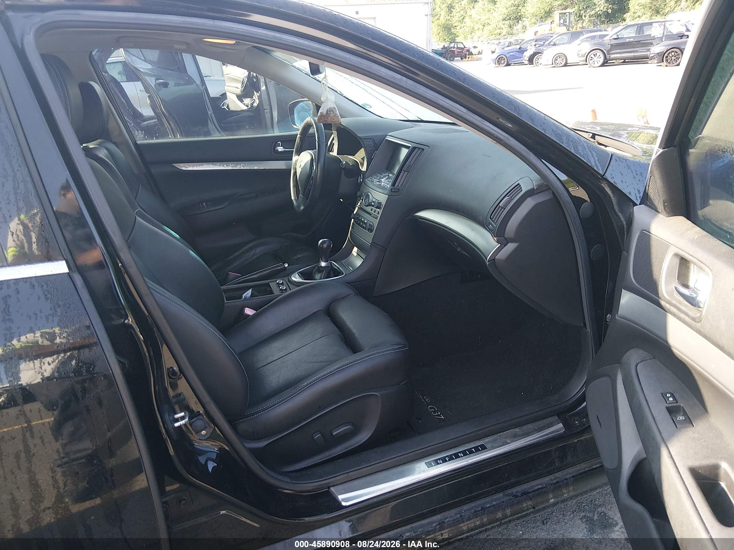 2011 Infiniti G37 Sport Черный vin: JN1CV6AP5BM503941