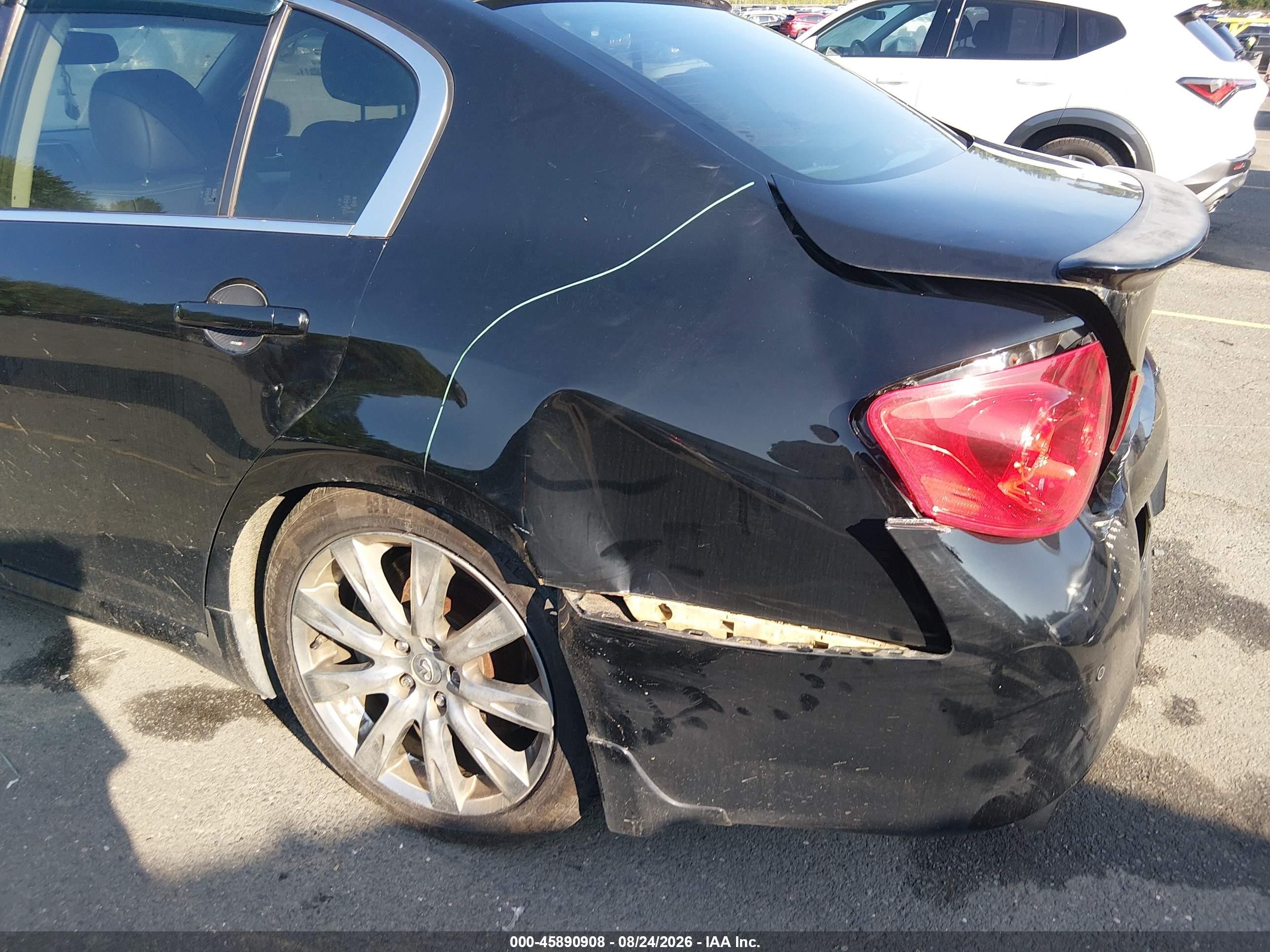 2011 Infiniti G37 Sport Черный vin: JN1CV6AP5BM503941