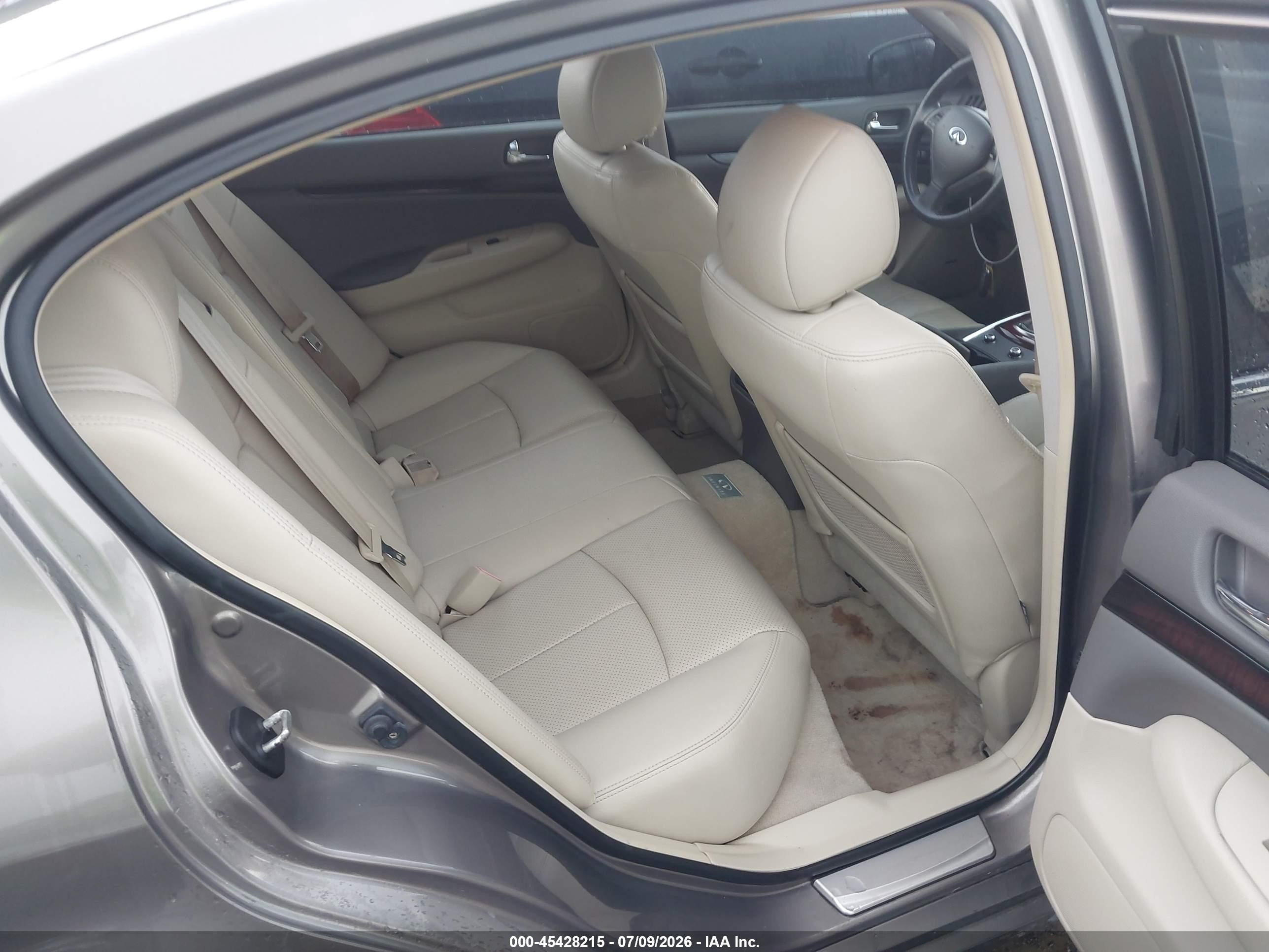 2012 Infiniti G37 Journey Серый vin: JN1CV6AP5CM620324