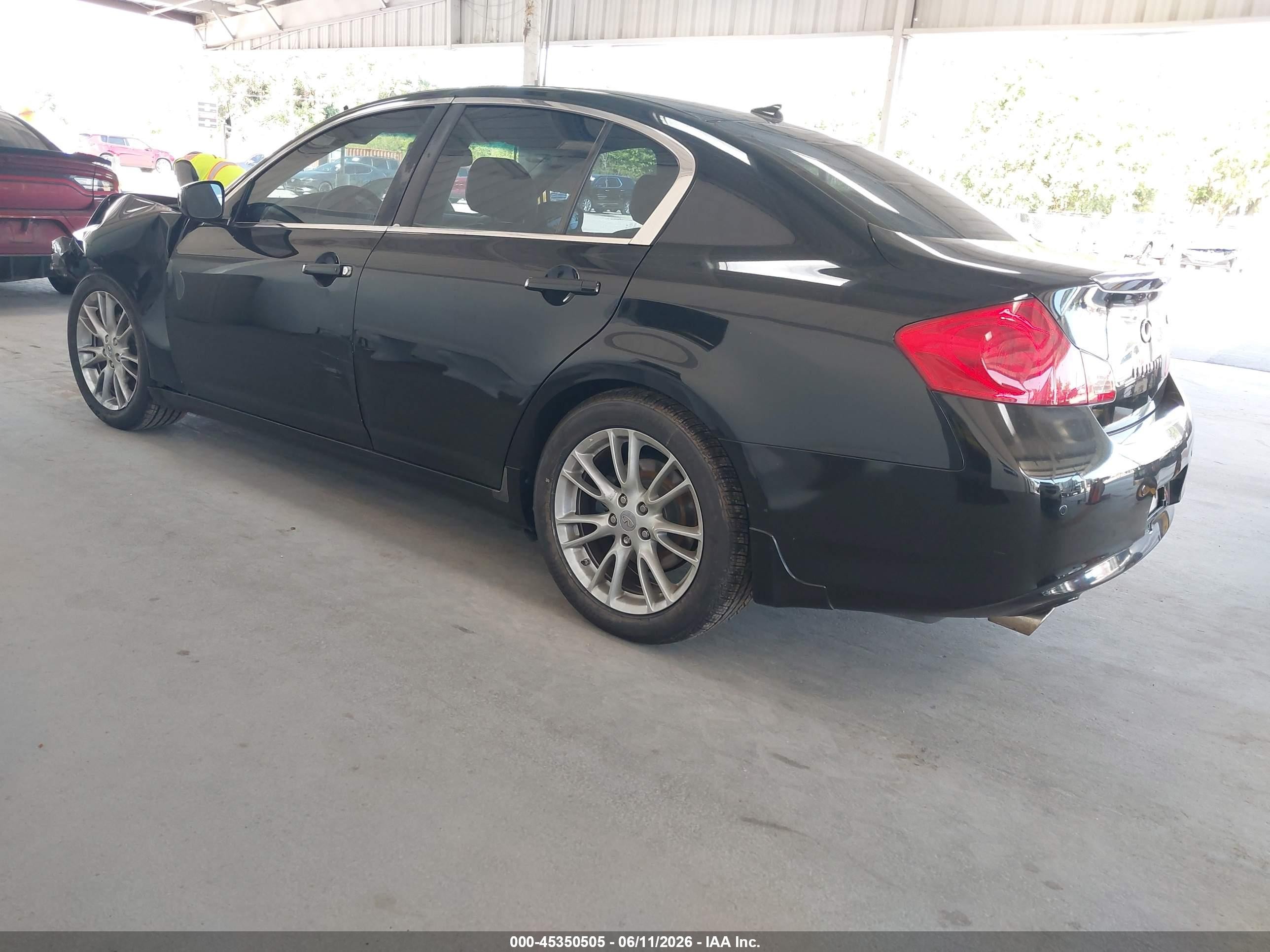 2012 Infiniti G37 Journey Black vin: JN1CV6AP5CM622574