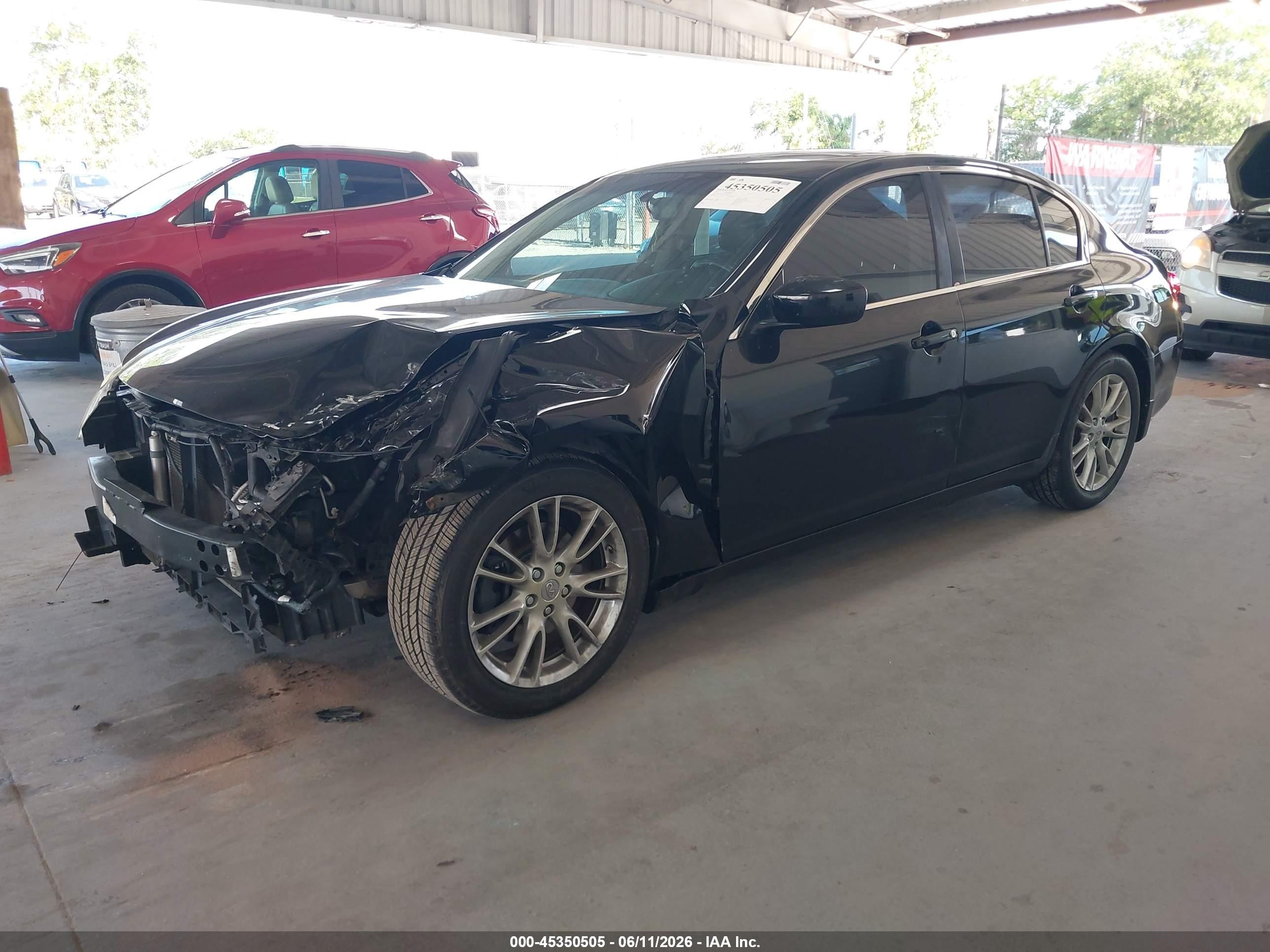 2012 Infiniti G37 Journey Black vin: JN1CV6AP5CM622574