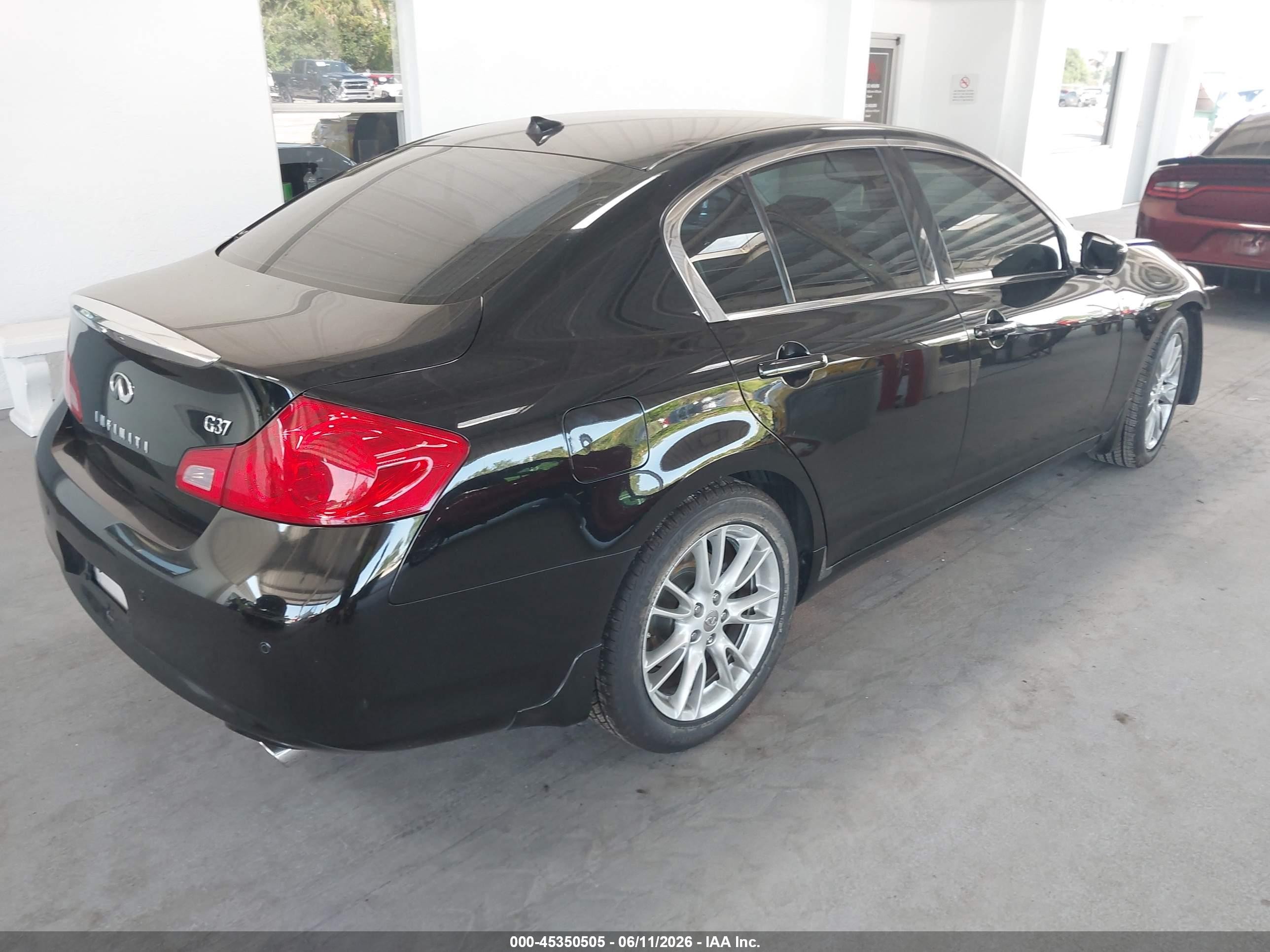 2012 Infiniti G37 Journey Black vin: JN1CV6AP5CM622574