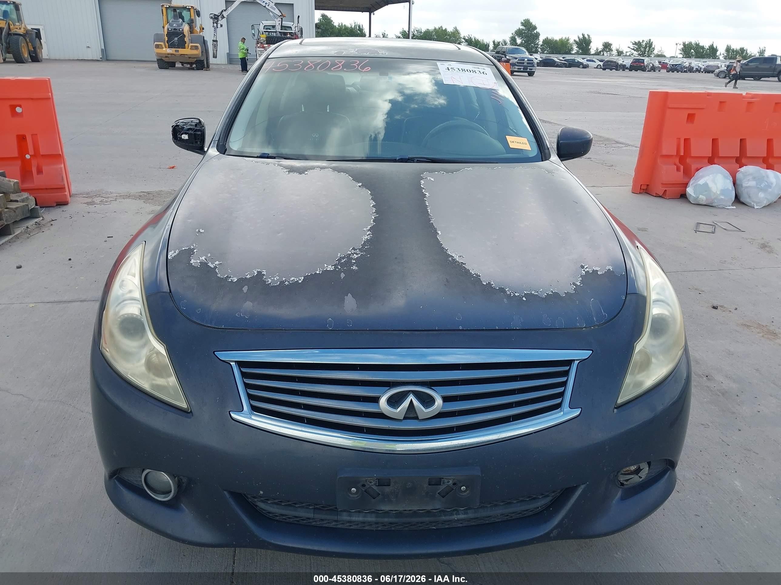 2012 Infiniti G37 Journey Dark Blue vin: JN1CV6AP5CM930683