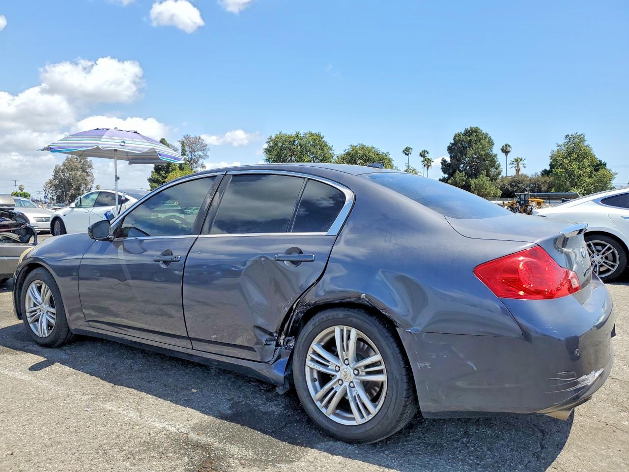 2012 Infiniti G37 Base Gray vin: JN1CV6AP5CM932160