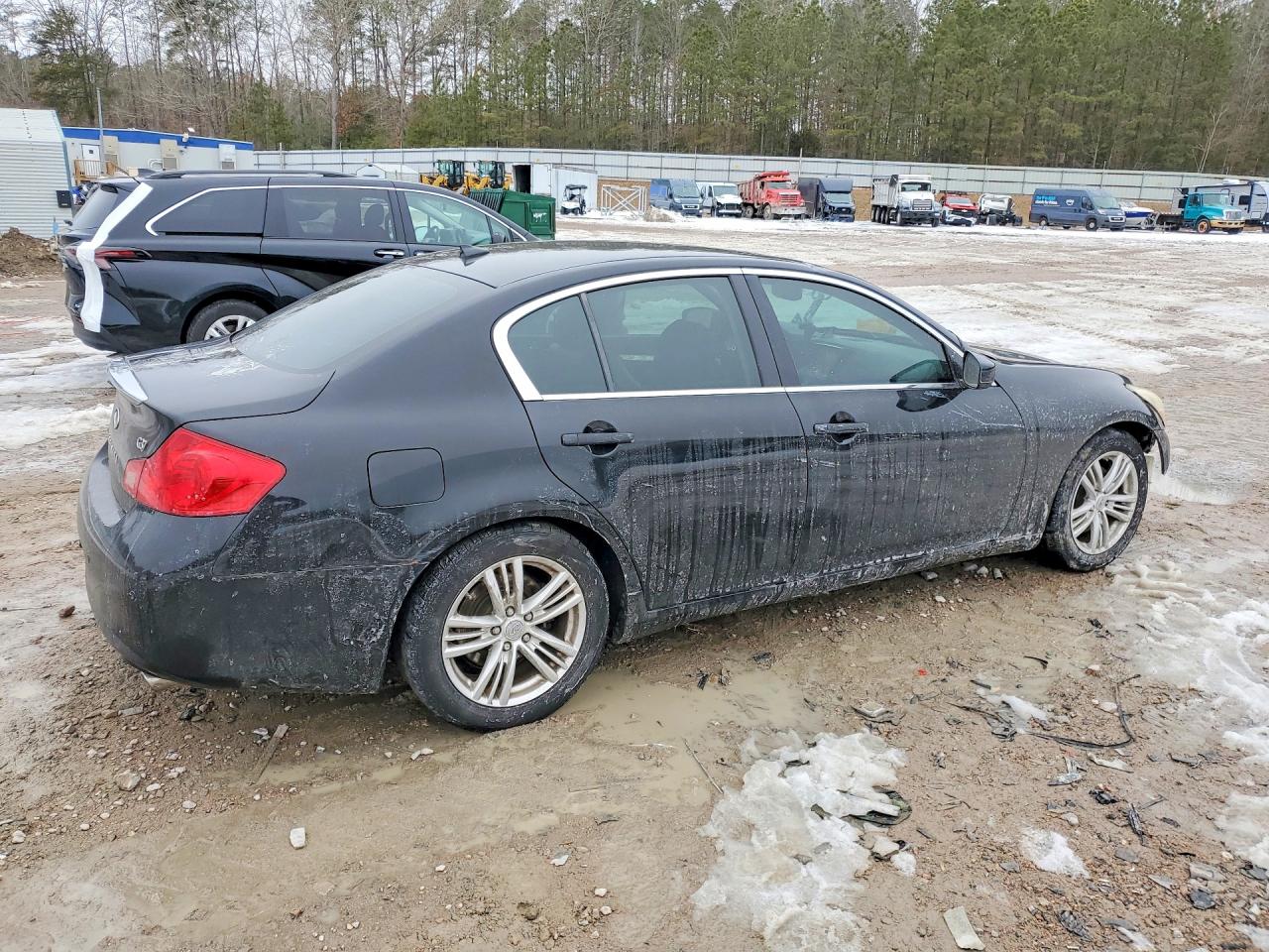 2012 Infiniti G37 Base Black vin: JN1CV6AP5CM936161