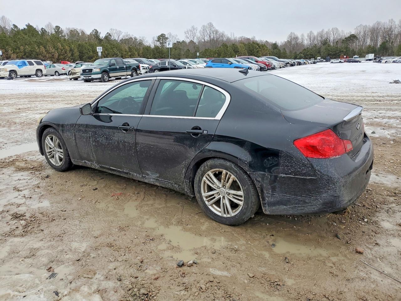 2012 Infiniti G37 Base Black vin: JN1CV6AP5CM936161