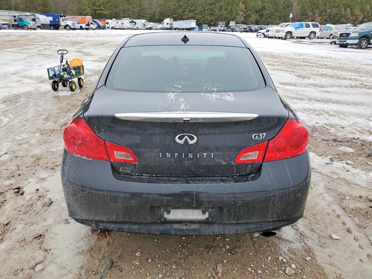 2012 Infiniti G37 Base Black vin: JN1CV6AP5CM936161