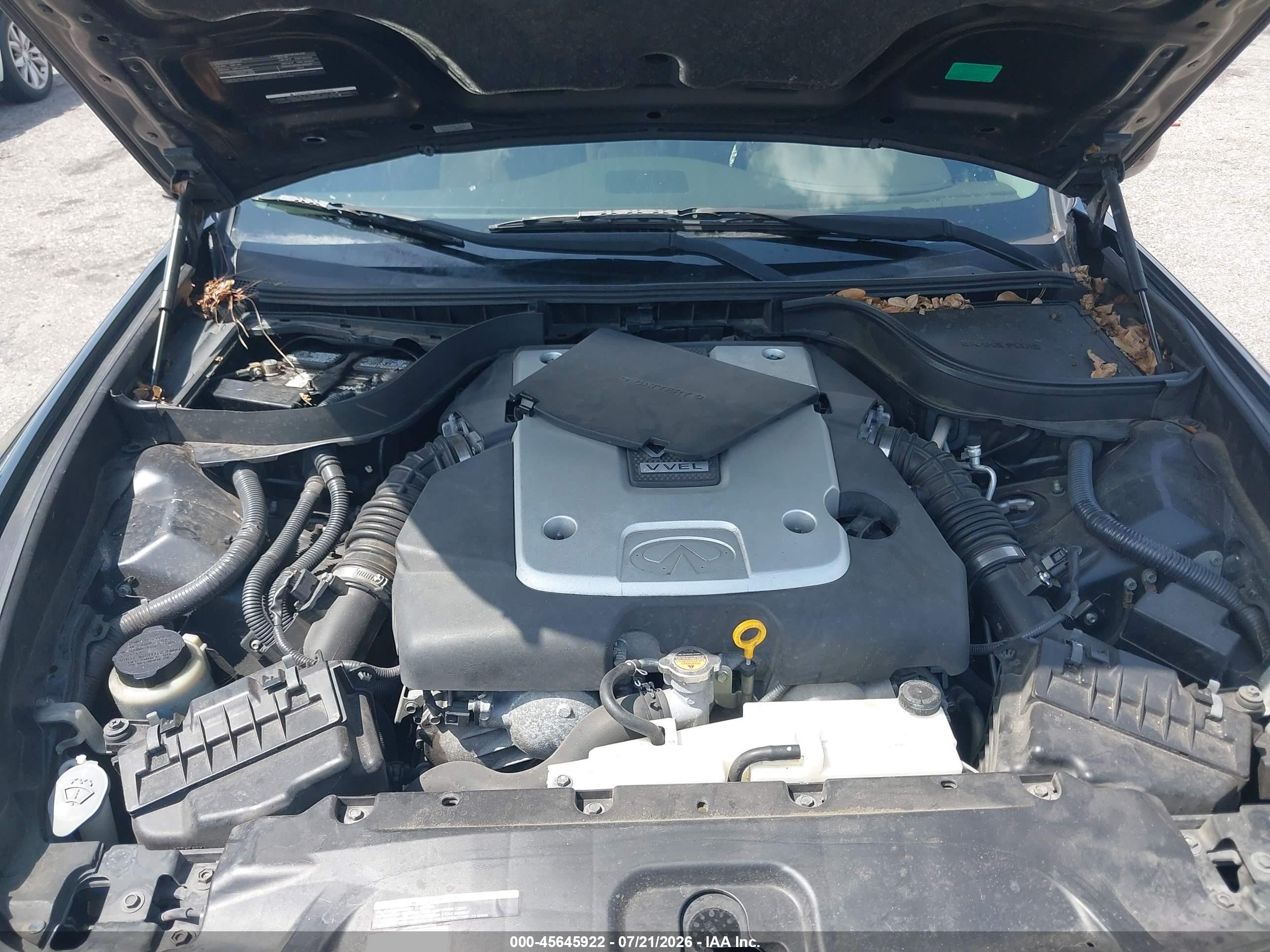 2012 Infiniti G37 Journey Black vin: JN1CV6AP5CM937116