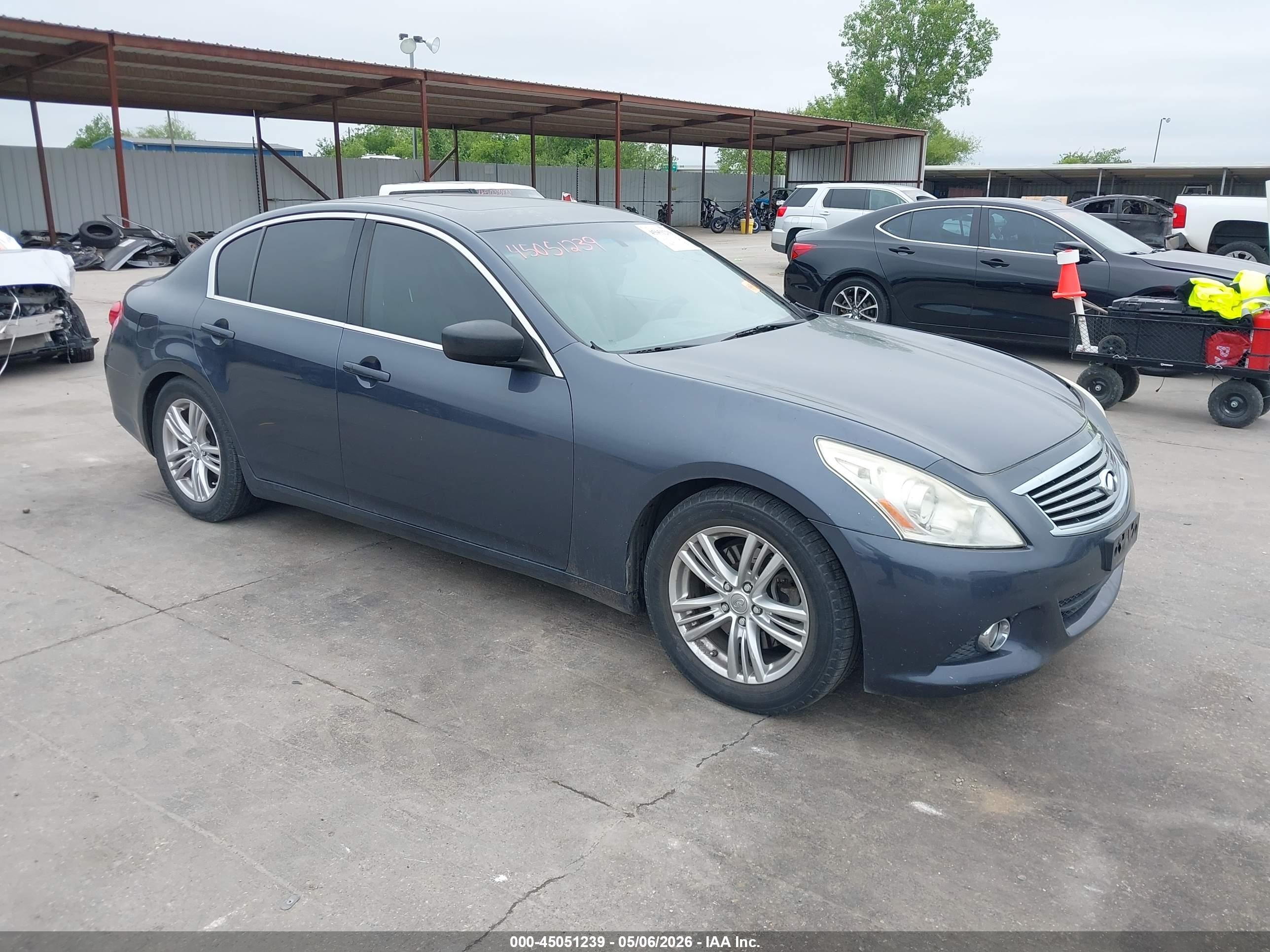 2013 Infiniti G37 Journey Gray vin: JN1CV6AP5DM303483