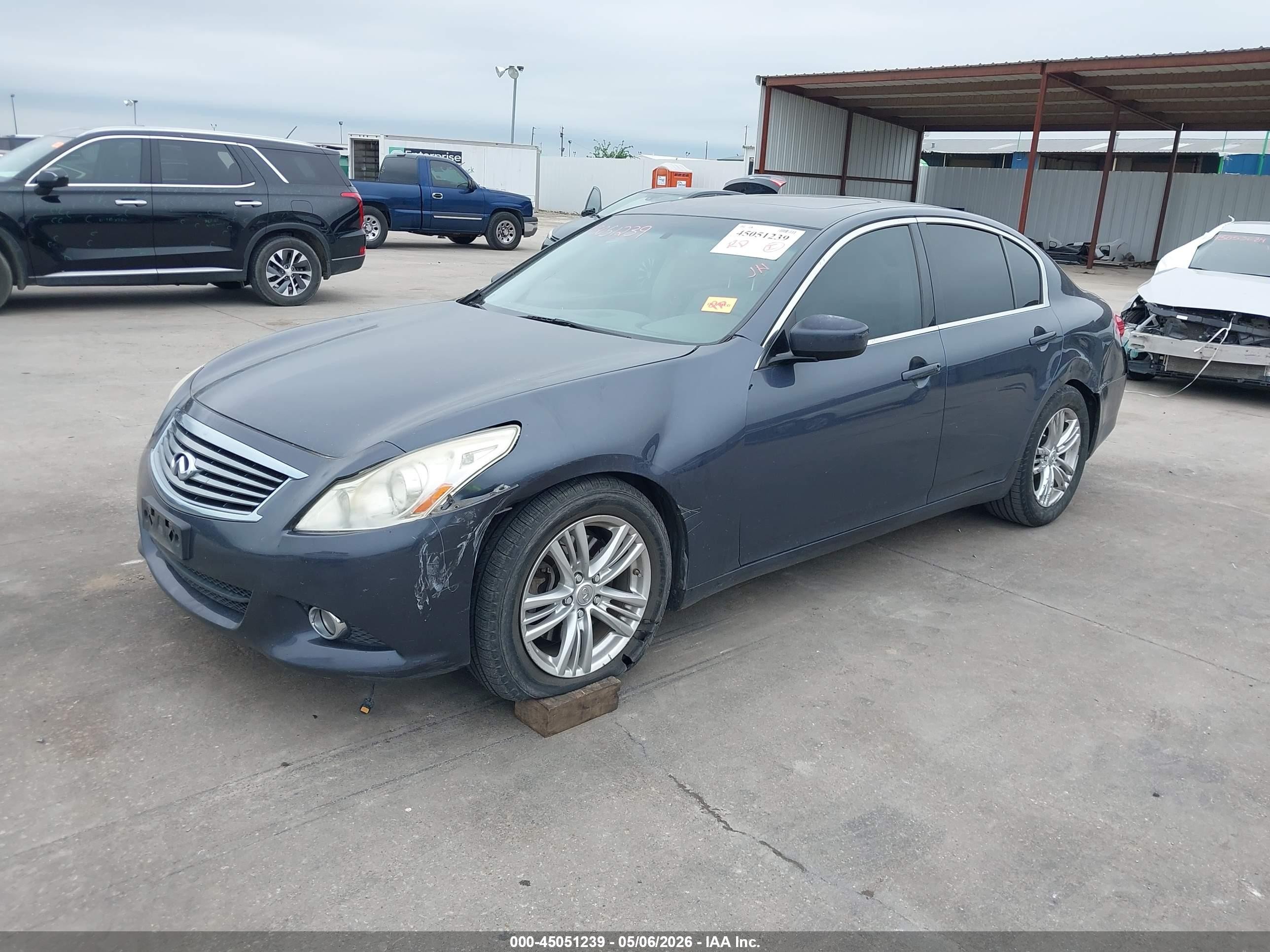 2013 Infiniti G37 Journey Gray vin: JN1CV6AP5DM303483