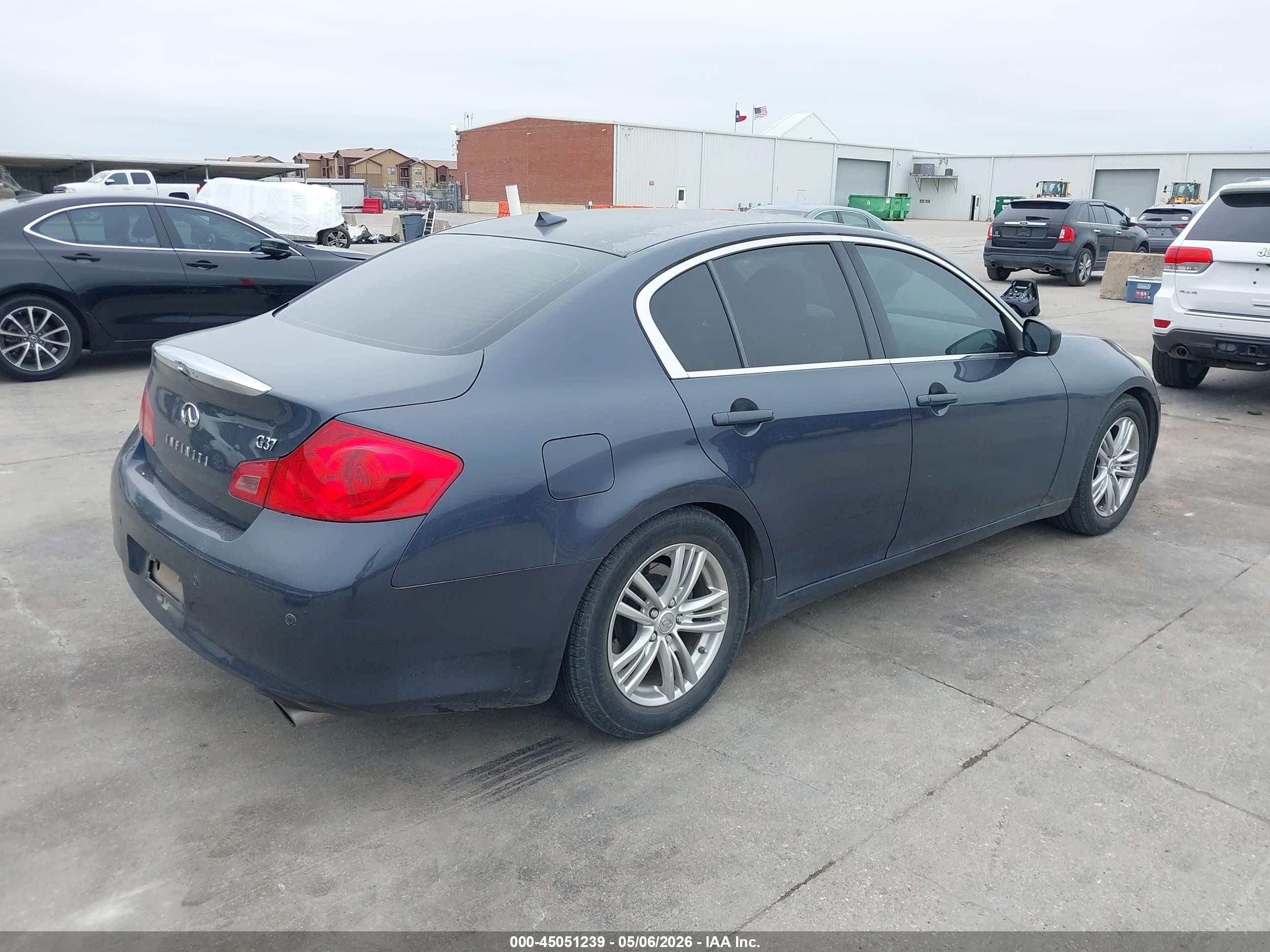2013 Infiniti G37 Journey Gray vin: JN1CV6AP5DM303483