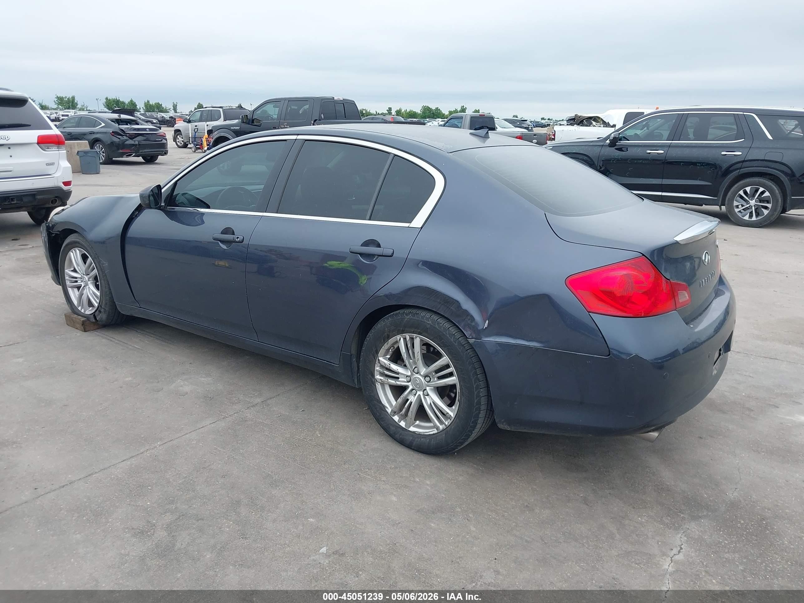 2013 Infiniti G37 Journey Gray vin: JN1CV6AP5DM303483