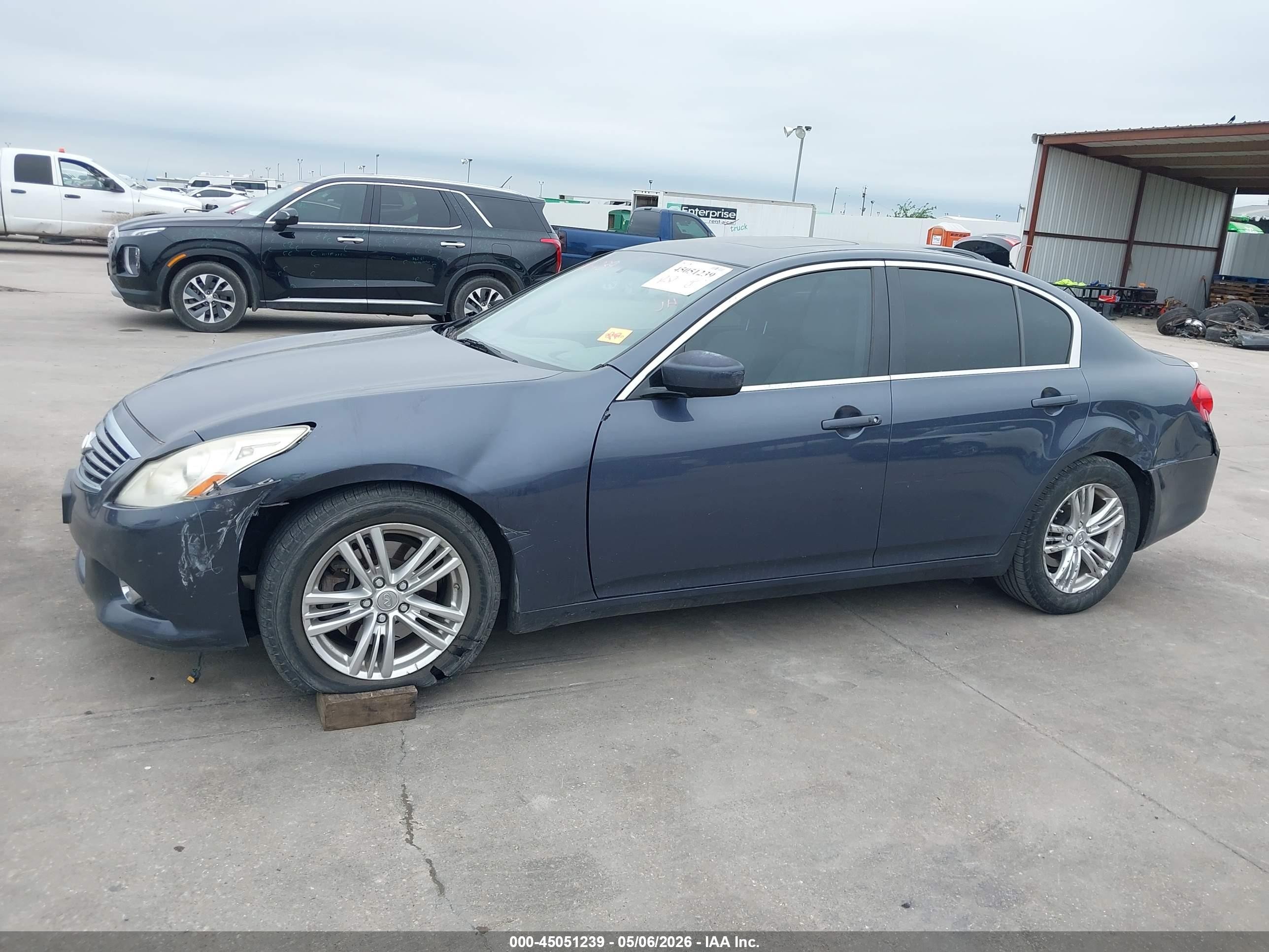 2013 Infiniti G37 Journey Gray vin: JN1CV6AP5DM303483