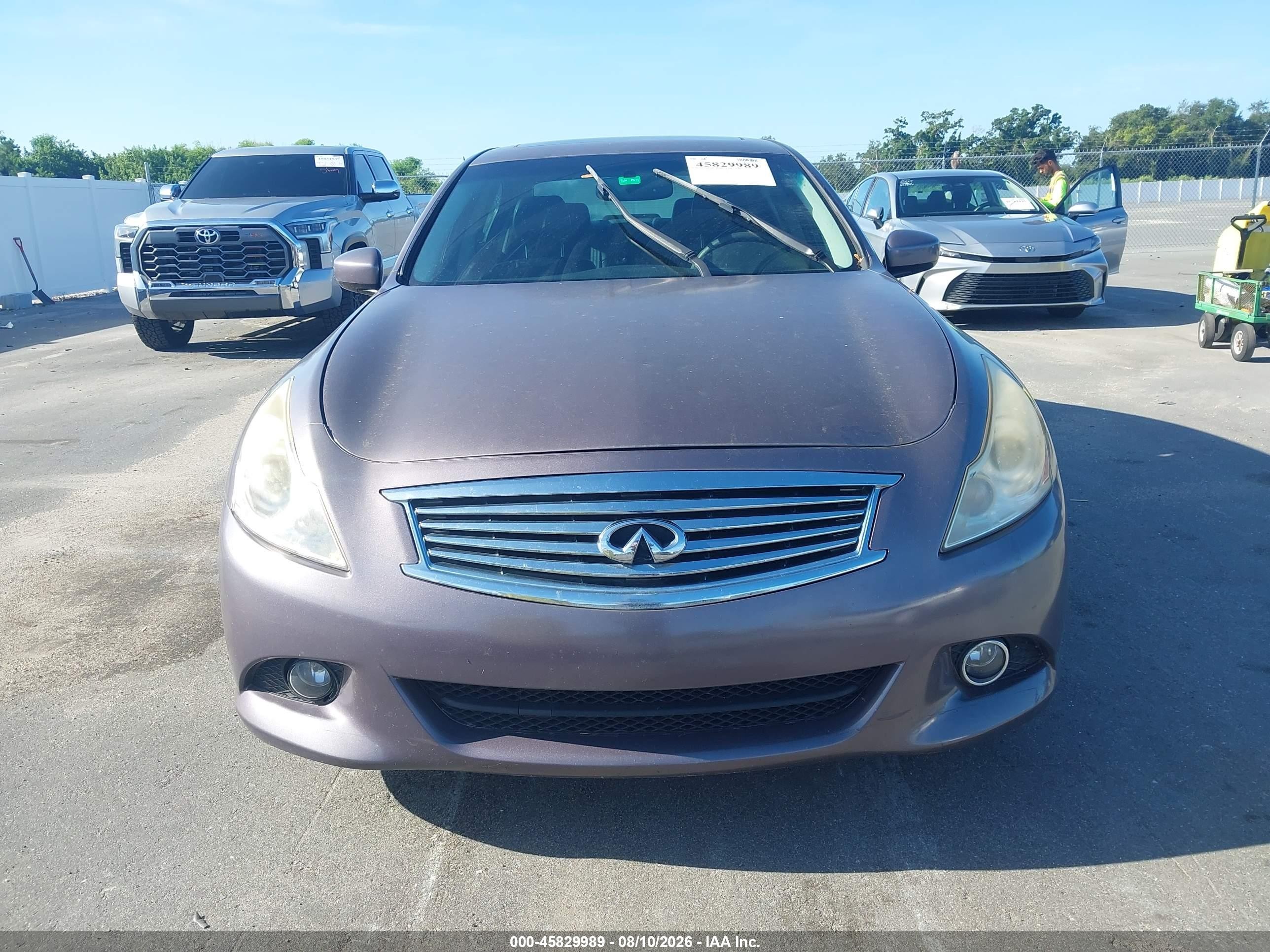 2013 Infiniti G37 Journey Gray vin: JN1CV6AP5DM305072