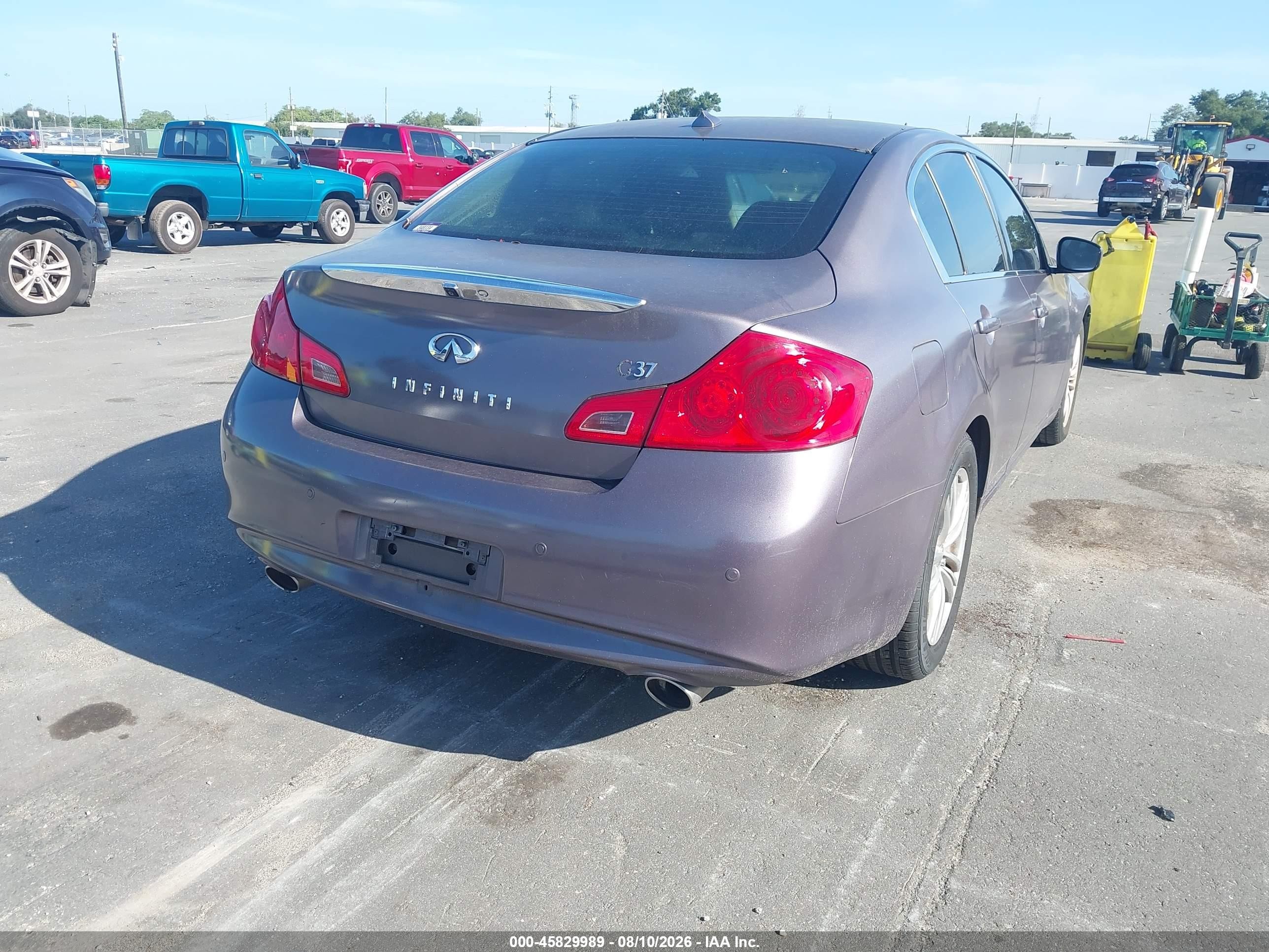 2013 Infiniti G37 Journey Gray vin: JN1CV6AP5DM305072