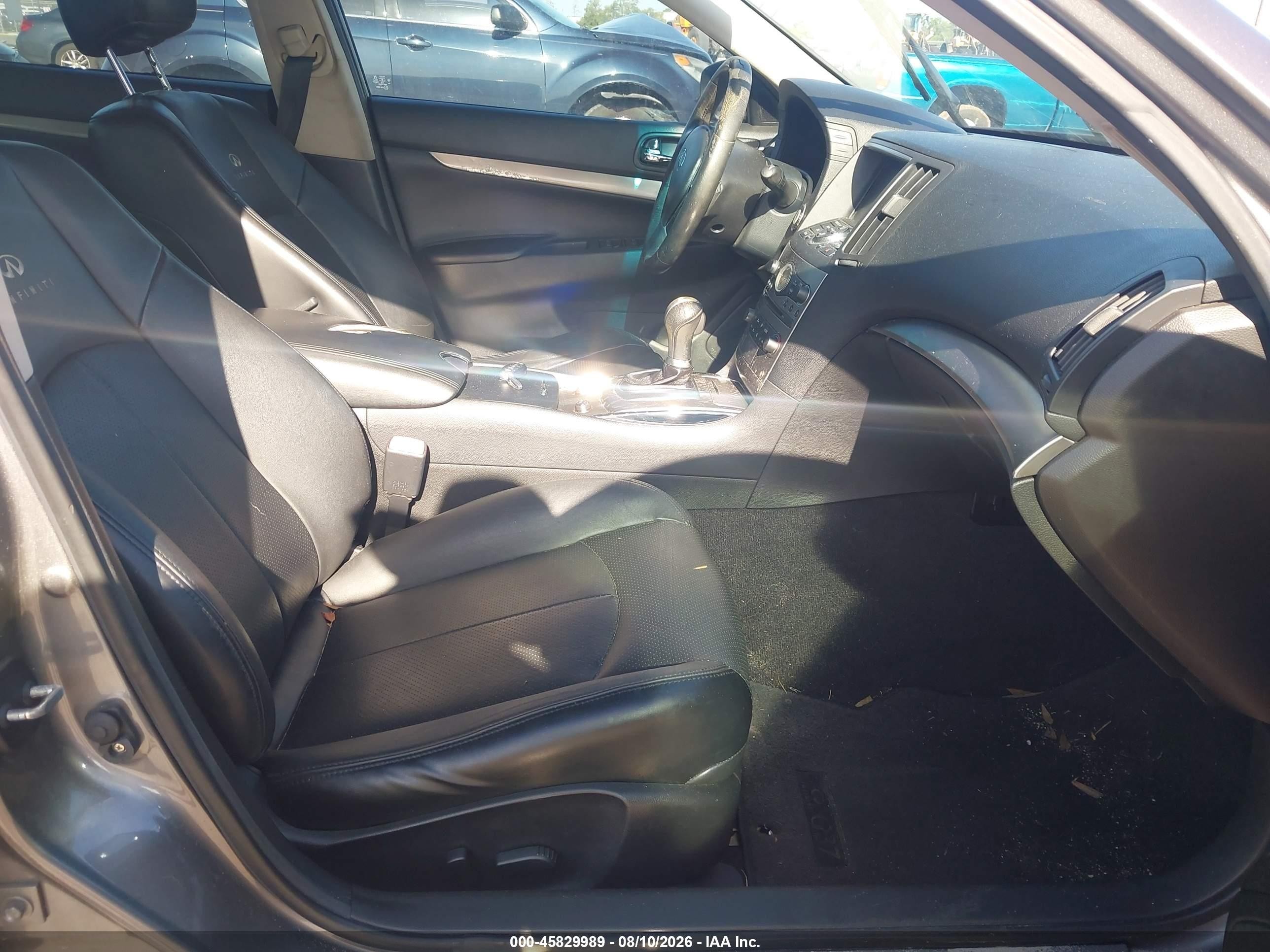 2013 Infiniti G37 Journey Gray vin: JN1CV6AP5DM305072