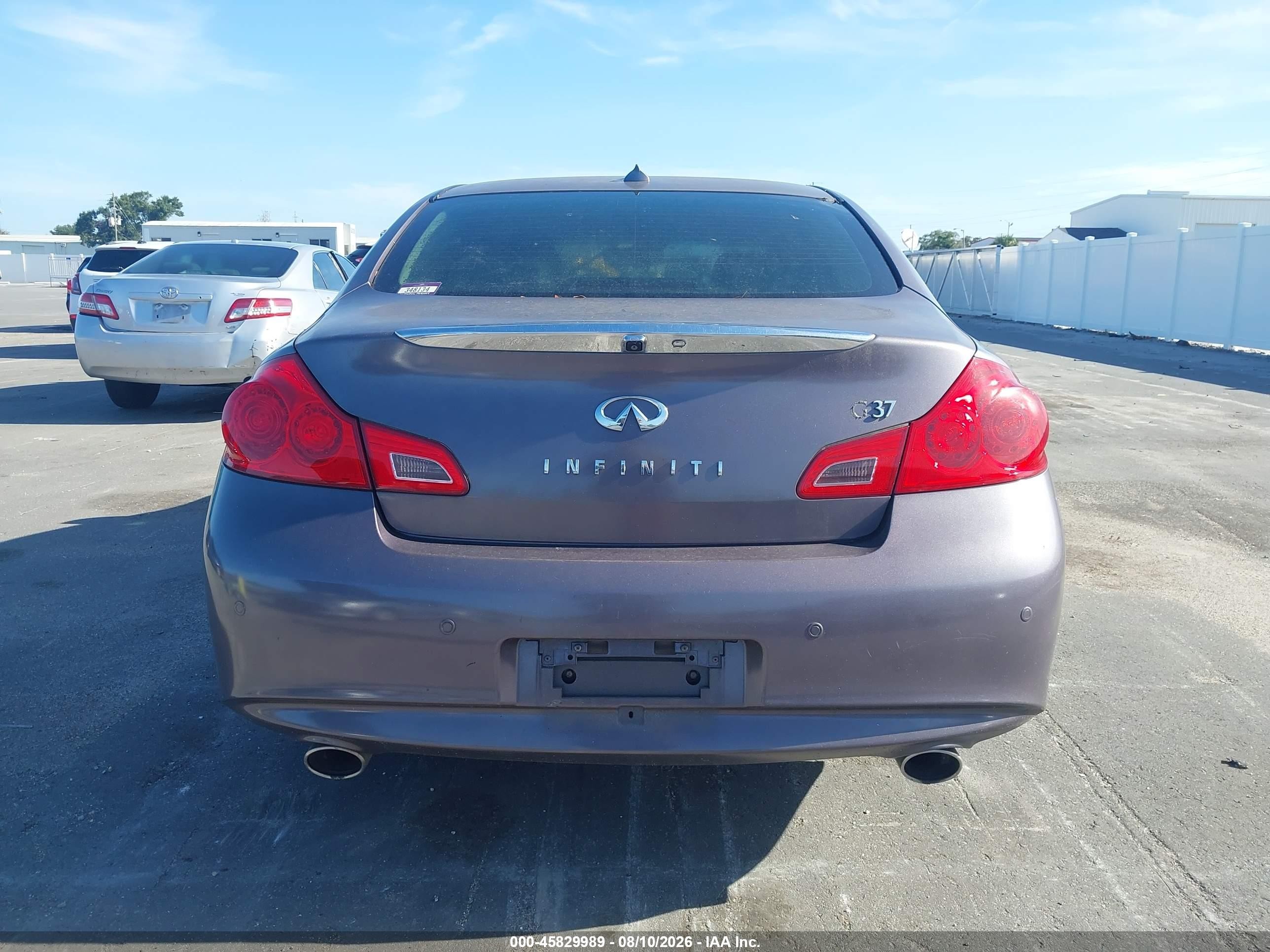 2013 Infiniti G37 Journey Gray vin: JN1CV6AP5DM305072