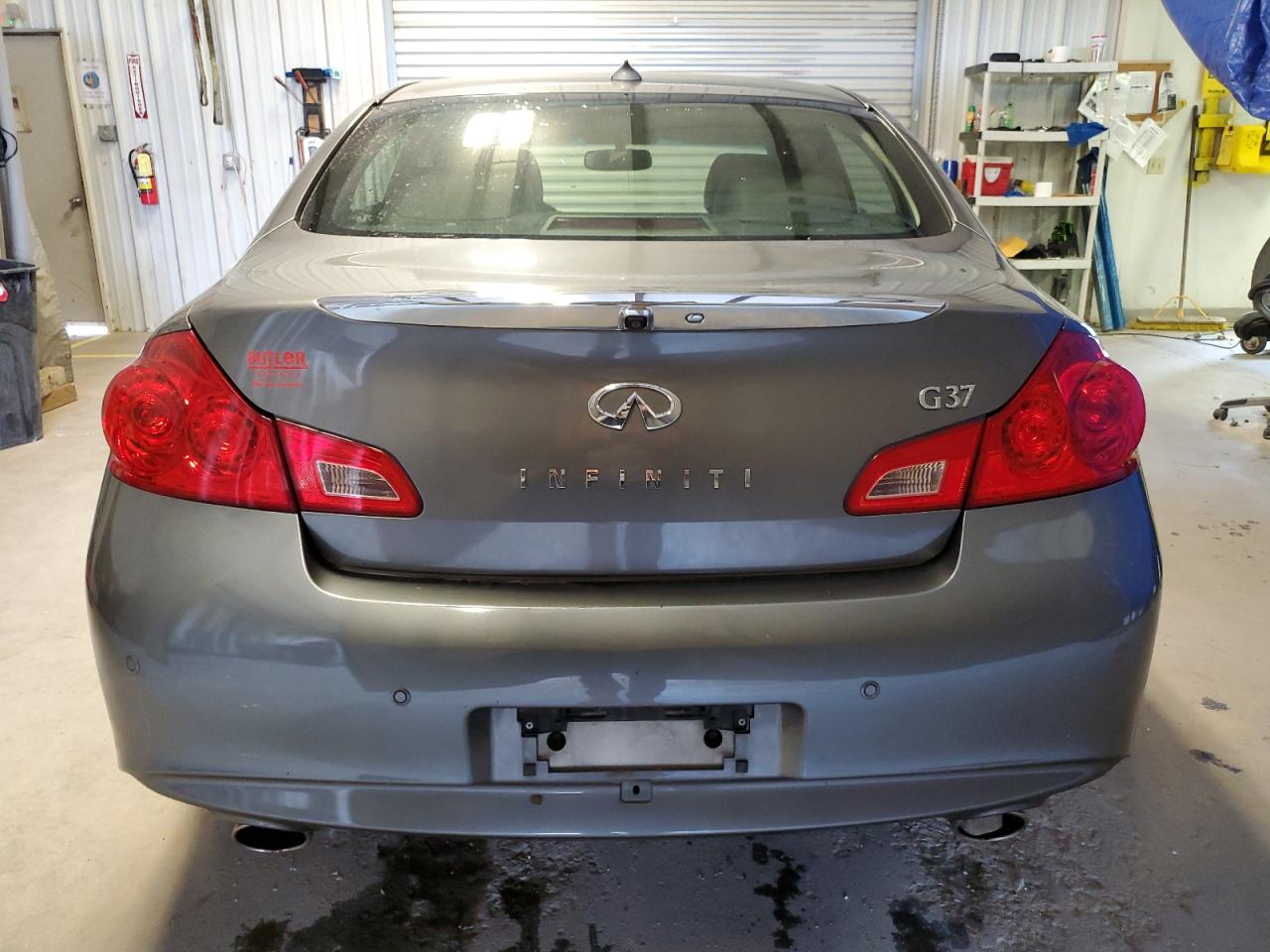 2013 Infiniti G37 Base Gray vin: JN1CV6AP5DM711613
