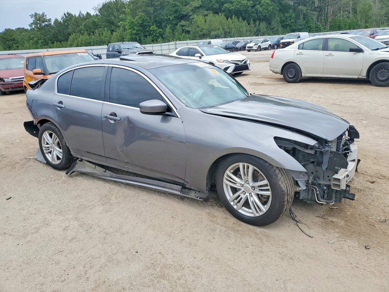 2013 Infiniti G37 Sedan Journey Gray vin: JN1CV6AP5DM711613