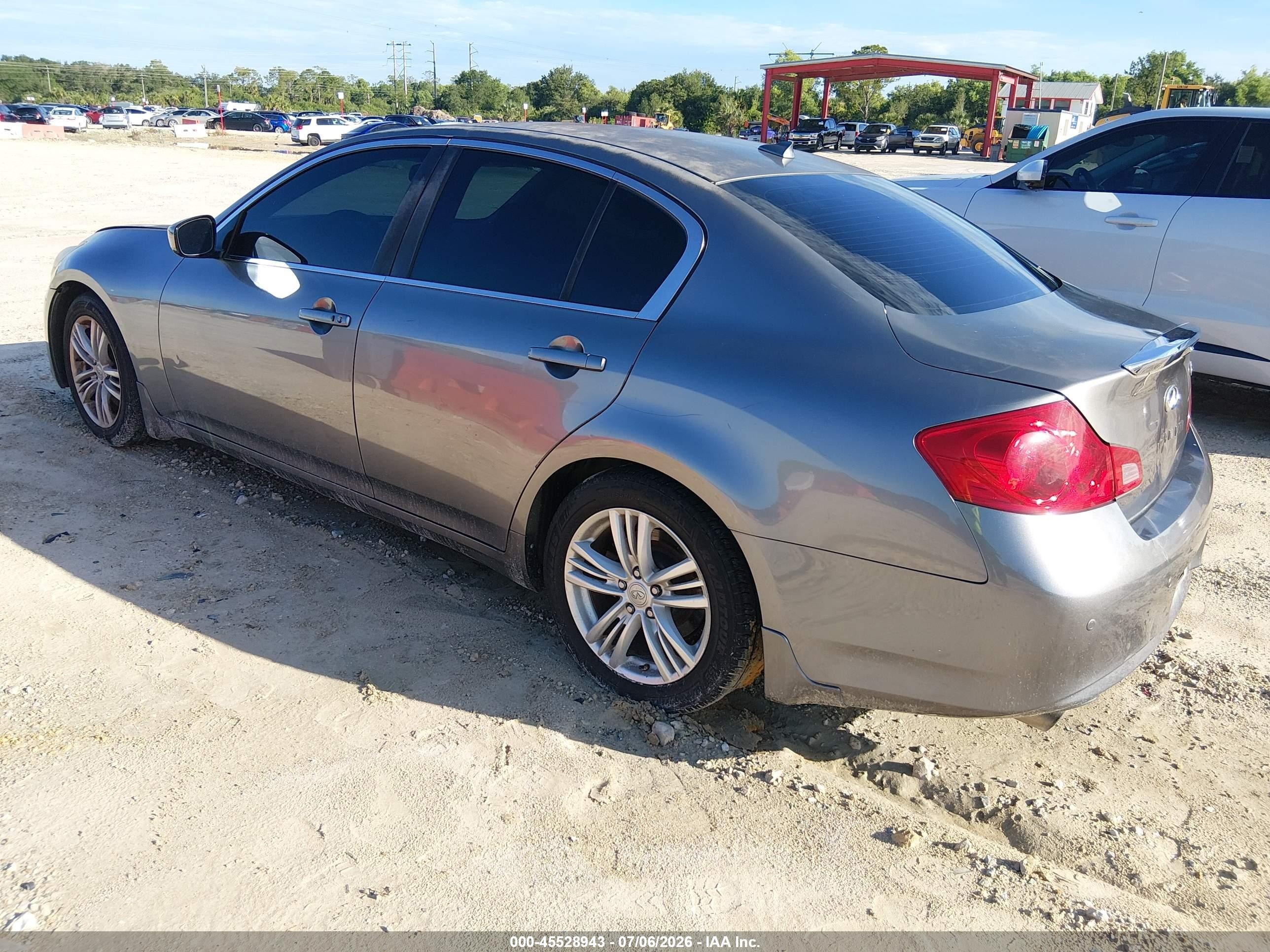 2013 Infiniti G37 Journey Gray vin: JN1CV6AP5DM713233