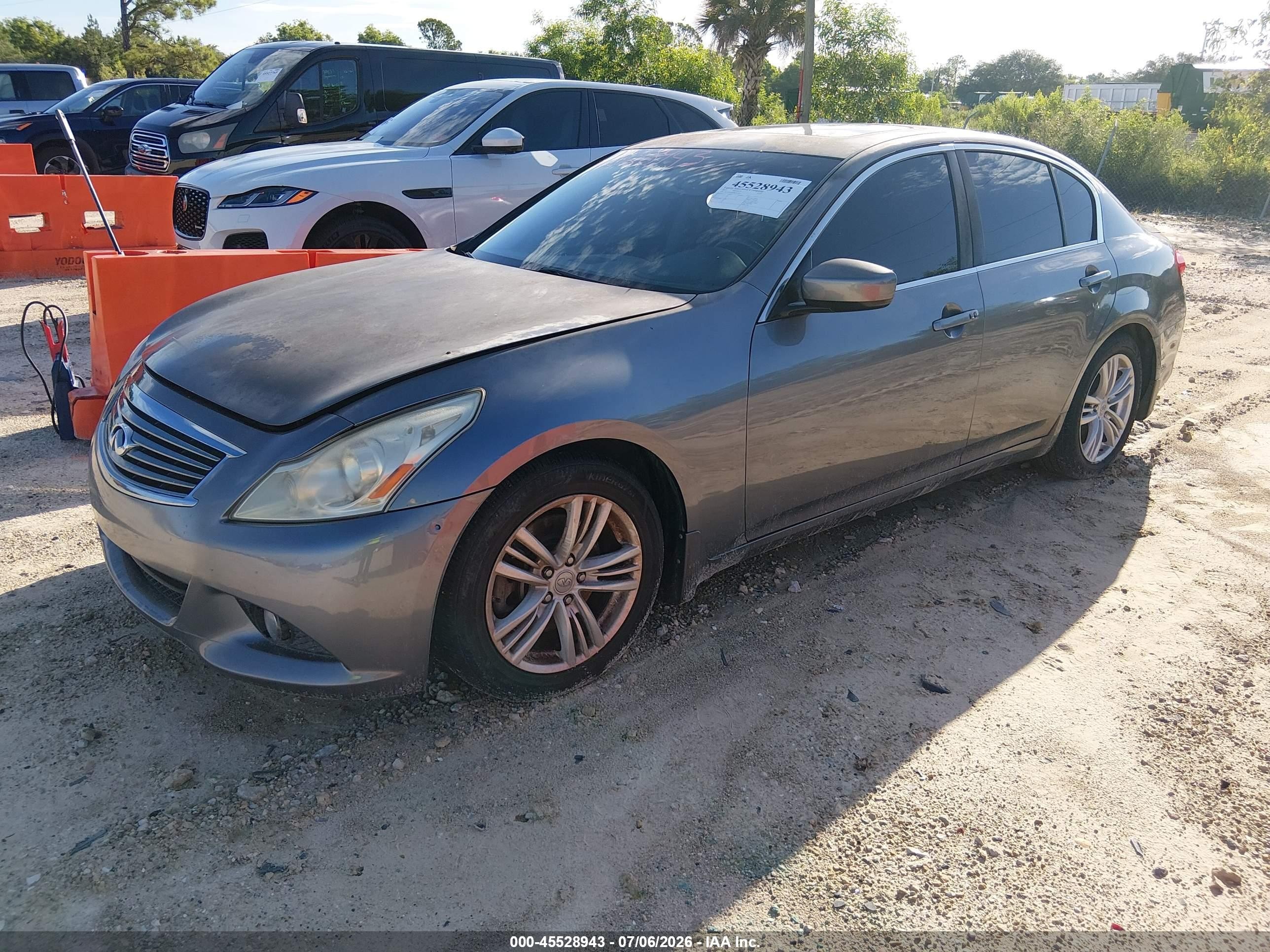 2013 Infiniti G37 Journey Gray vin: JN1CV6AP5DM713233