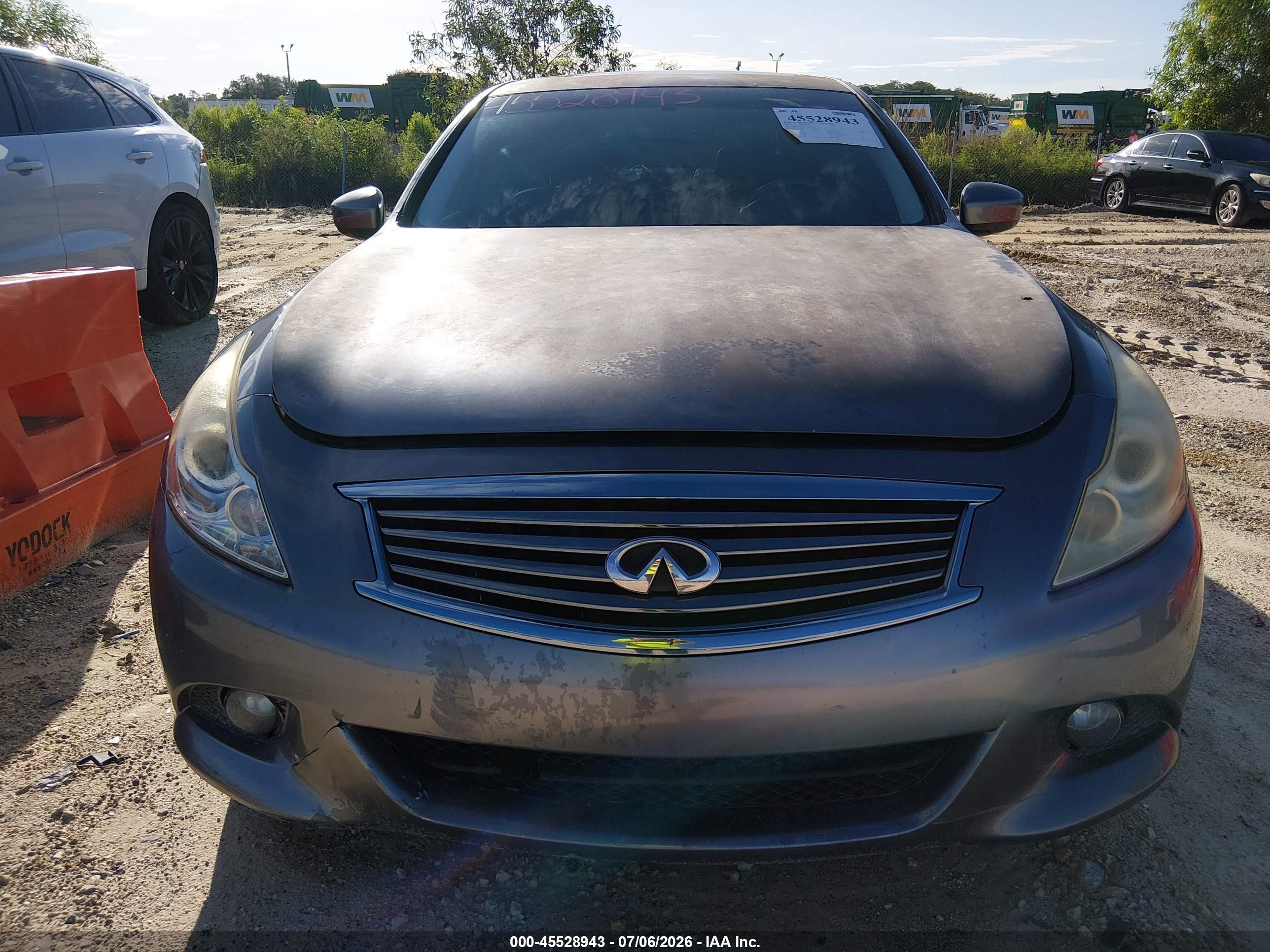 2013 Infiniti G37 Journey Gray vin: JN1CV6AP5DM713233