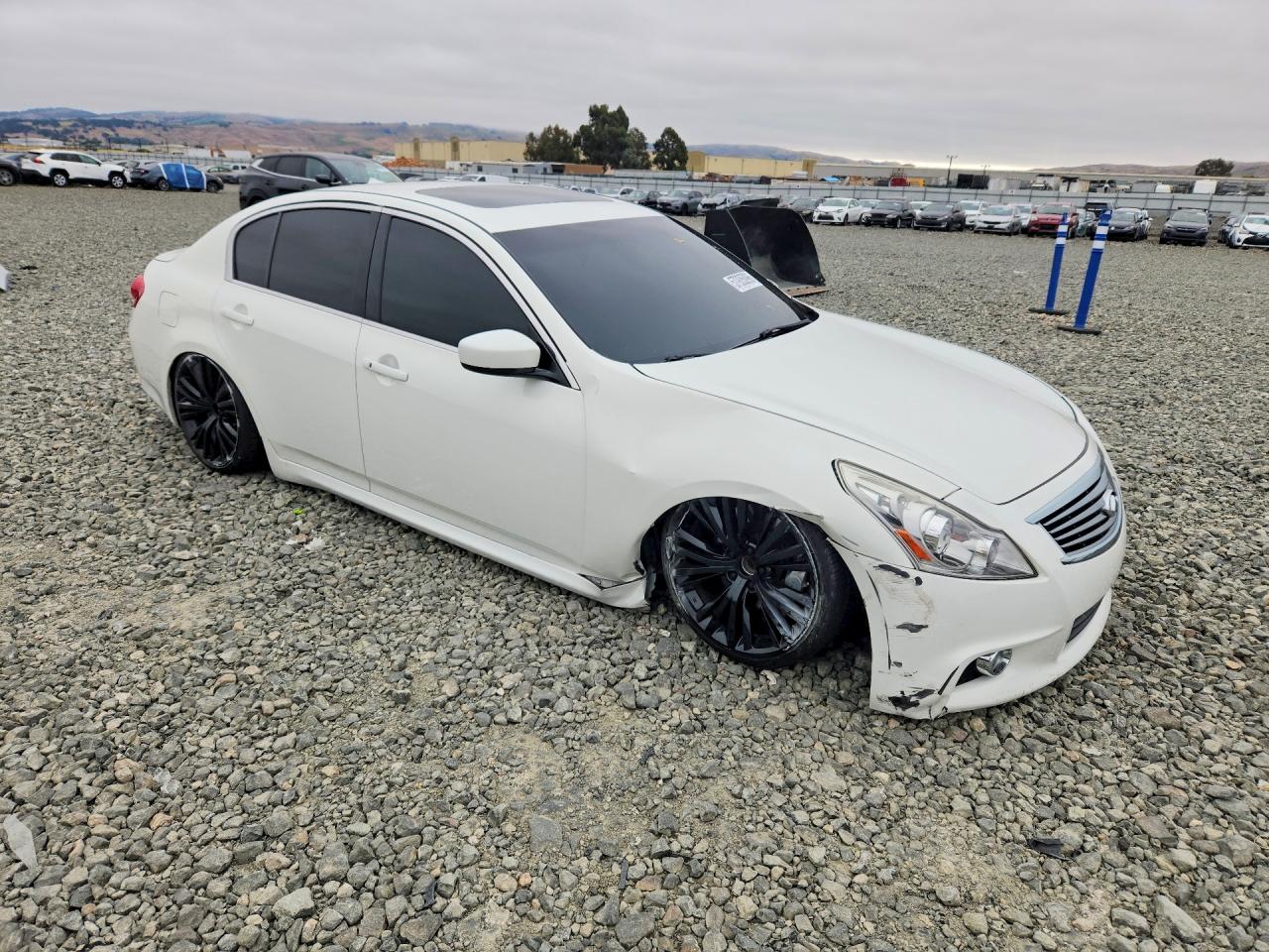 2013 Infiniti G37 Sedan Journey White vin: JN1CV6AP5DM714494