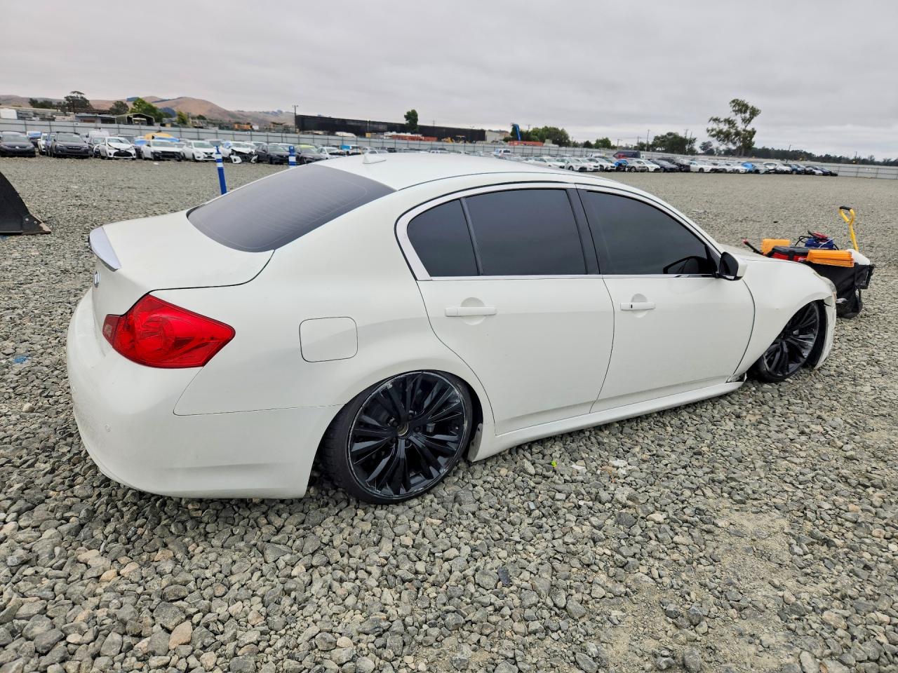 2013 Infiniti G37 Sedan Journey White vin: JN1CV6AP5DM714494