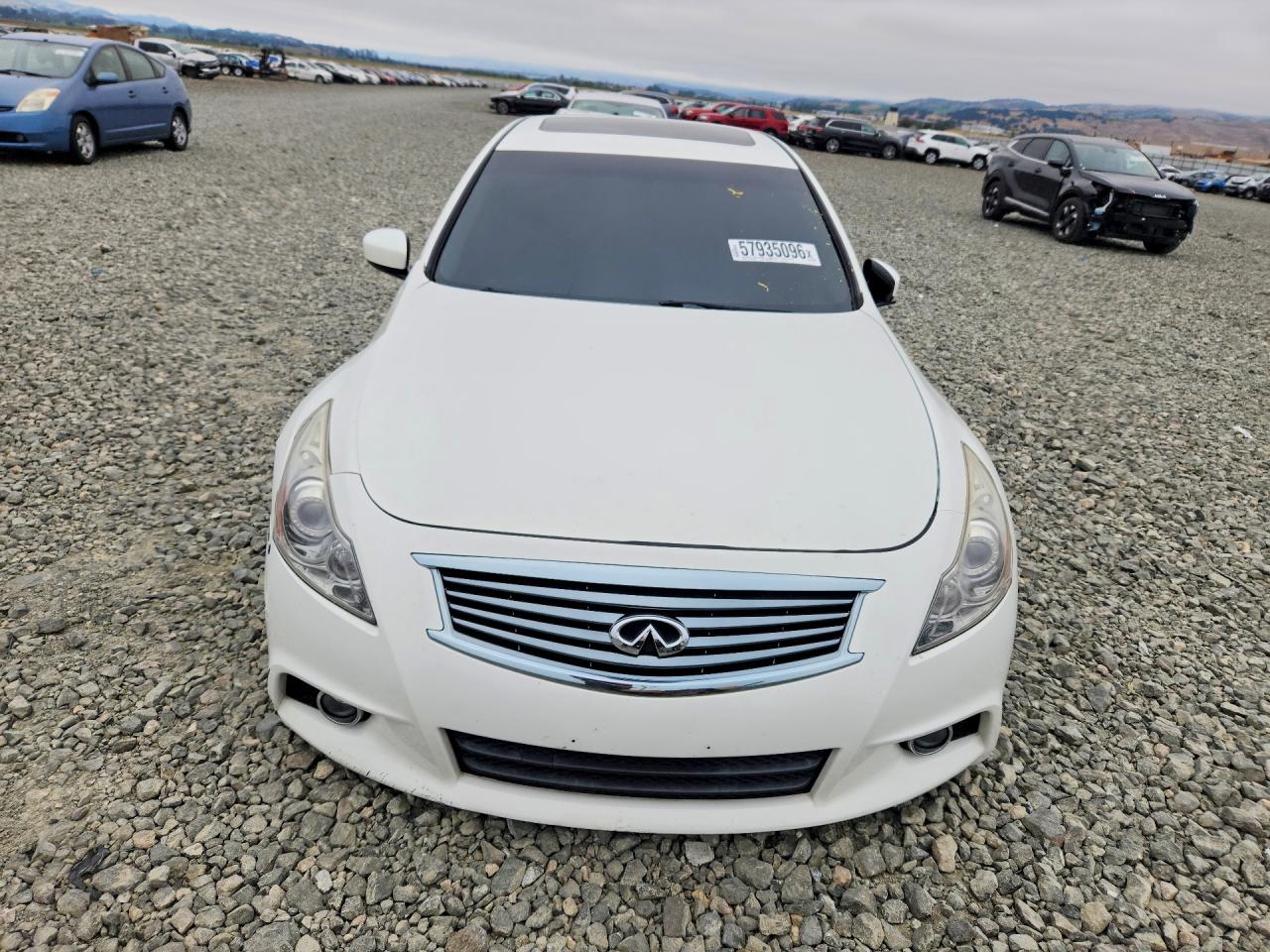 2013 Infiniti G37 Sedan Journey White vin: JN1CV6AP5DM714494