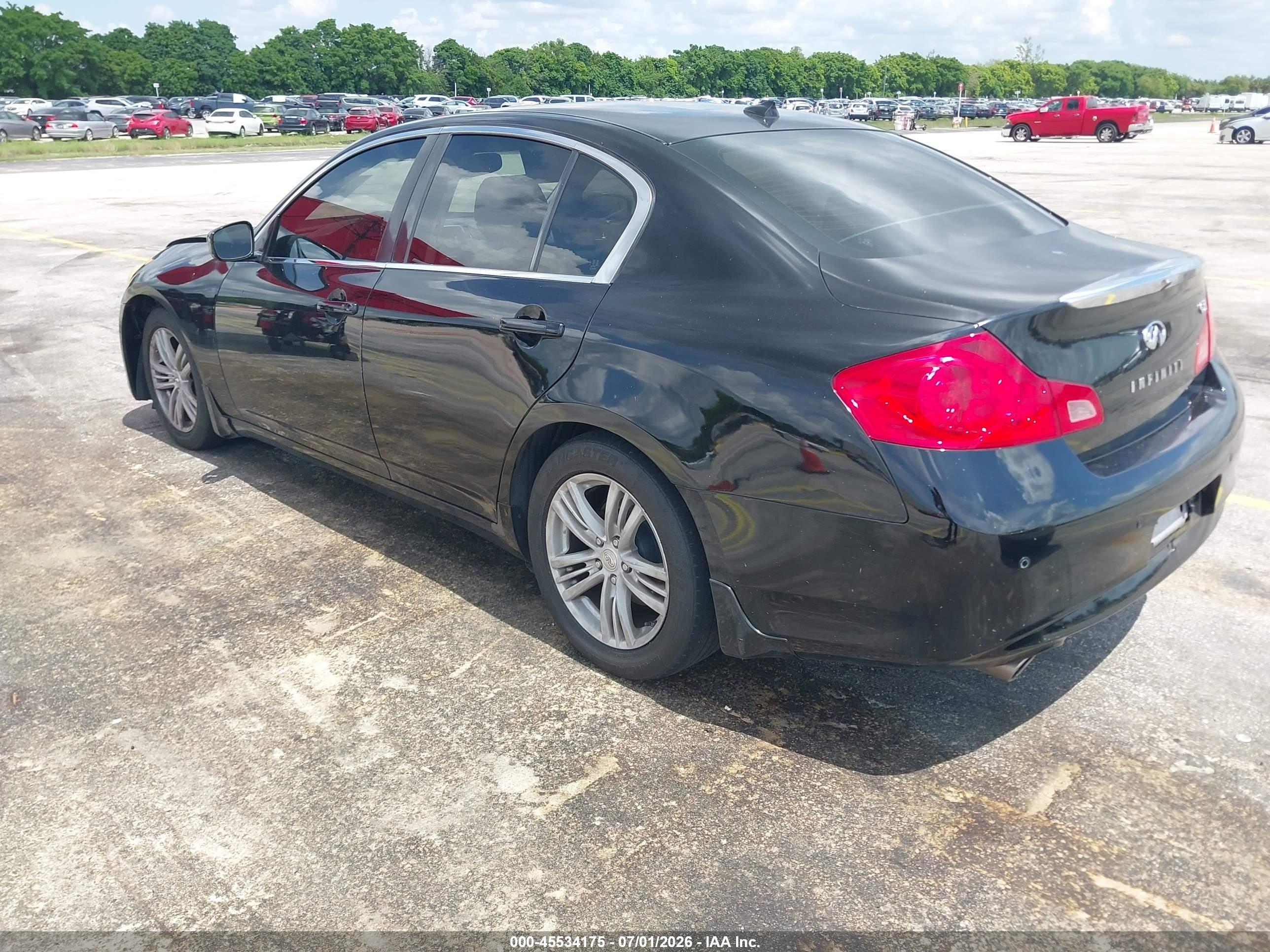 2013 Infiniti G37 Journey Black vin: JN1CV6AP5DM716035