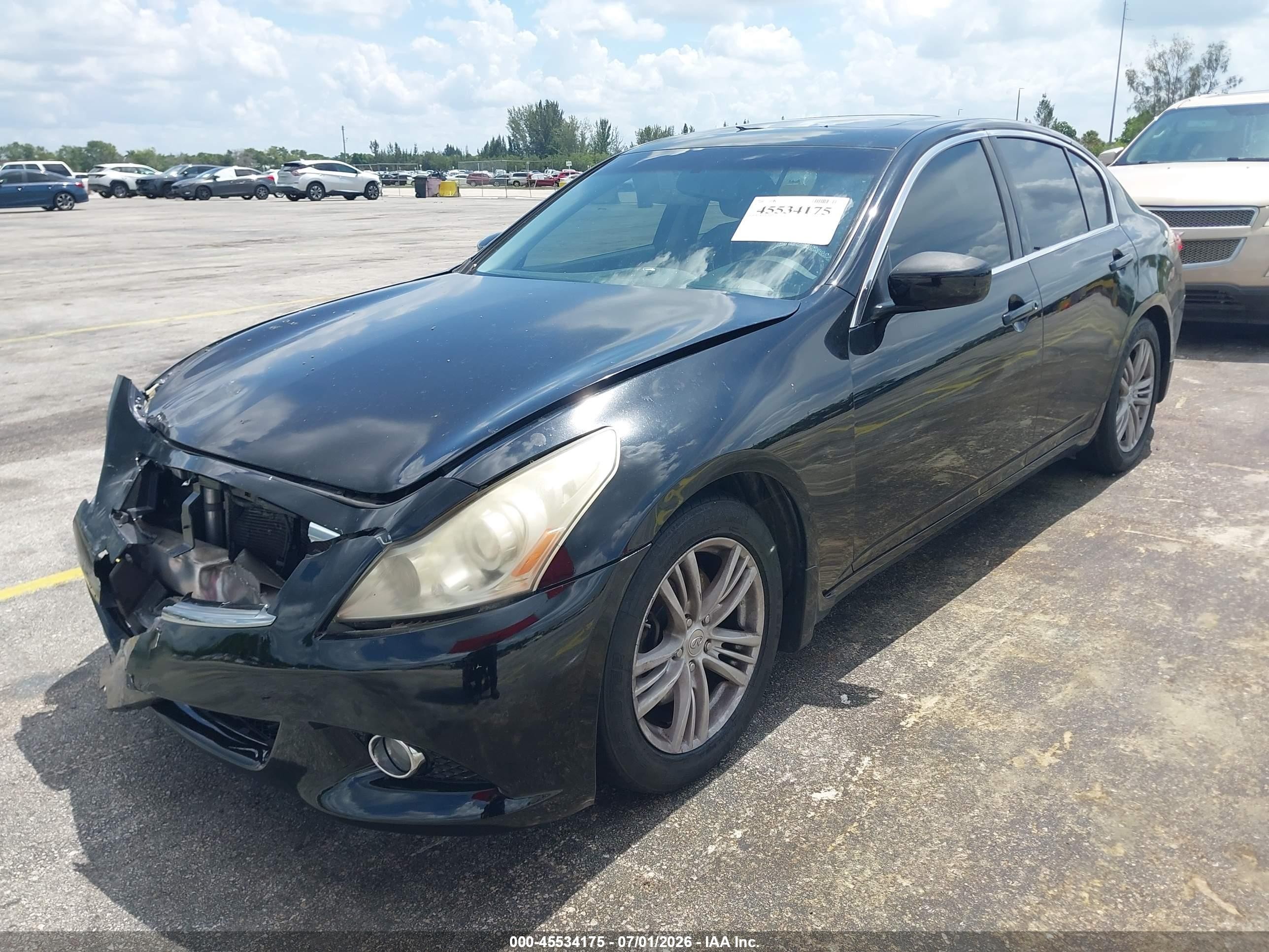 2013 Infiniti G37 Journey Black vin: JN1CV6AP5DM716035