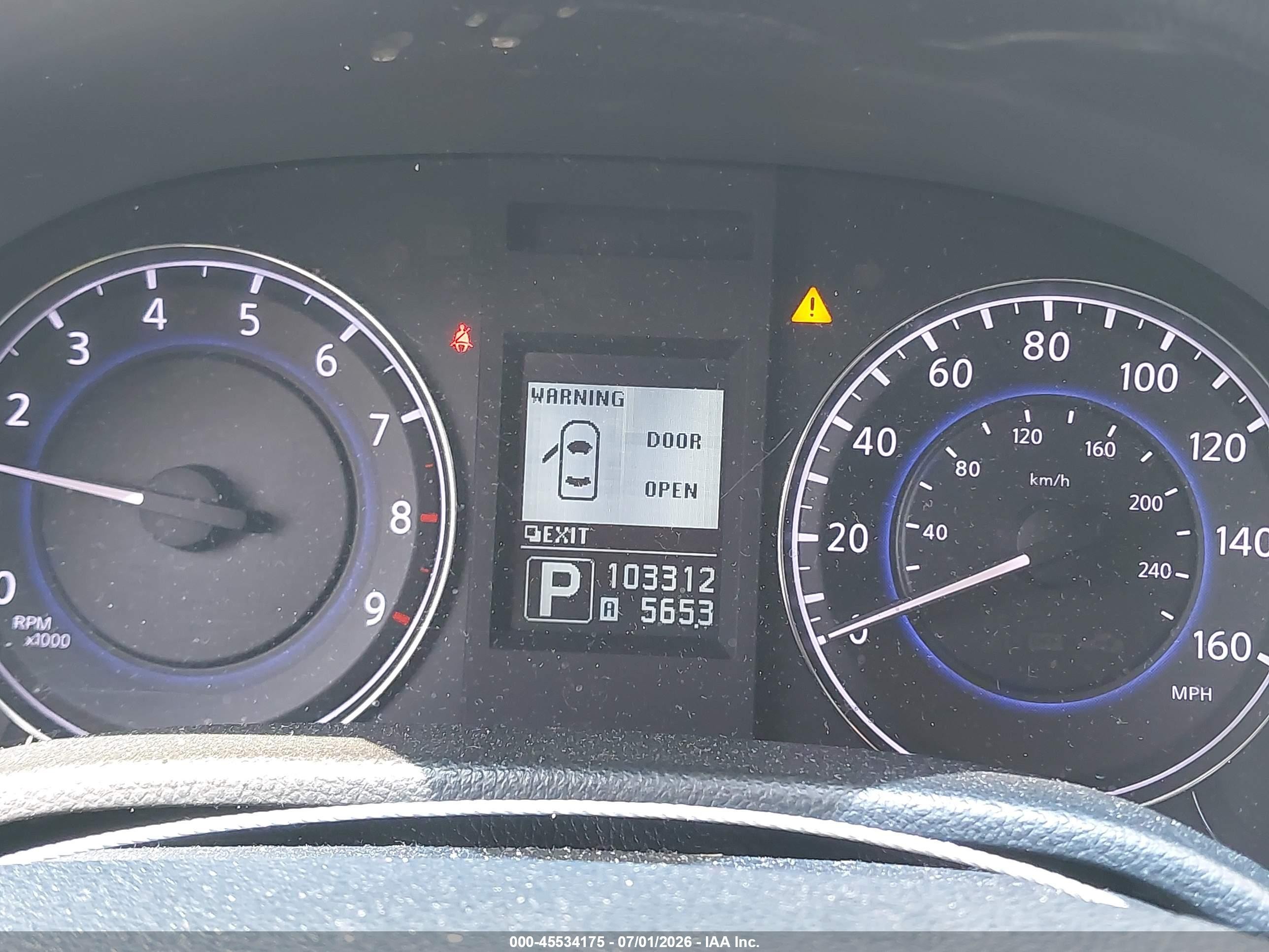2013 Infiniti G37 Journey Black vin: JN1CV6AP5DM716035